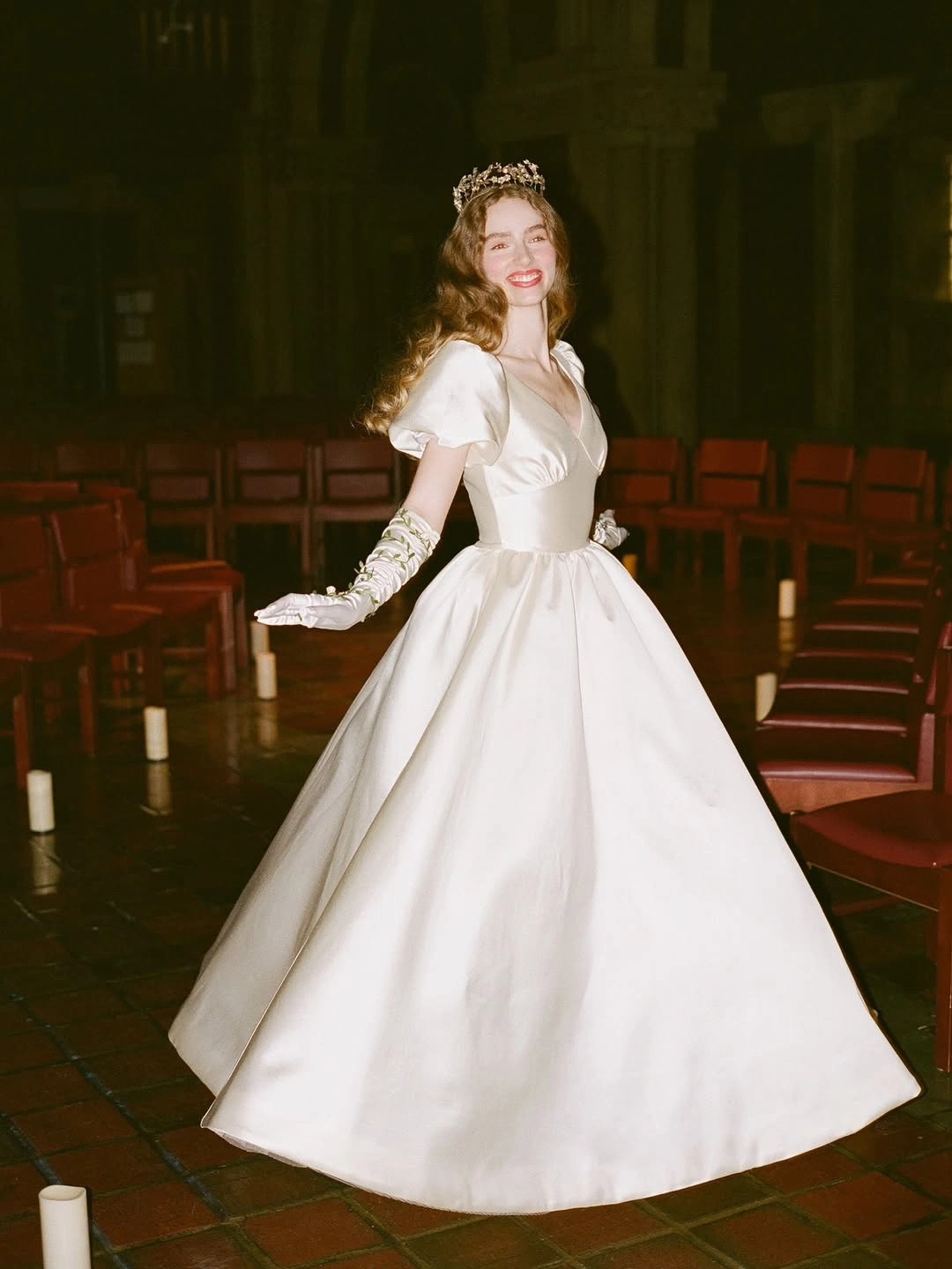 A bridal look from Tanner Fletcher's New York Bridal Fashion Week collection