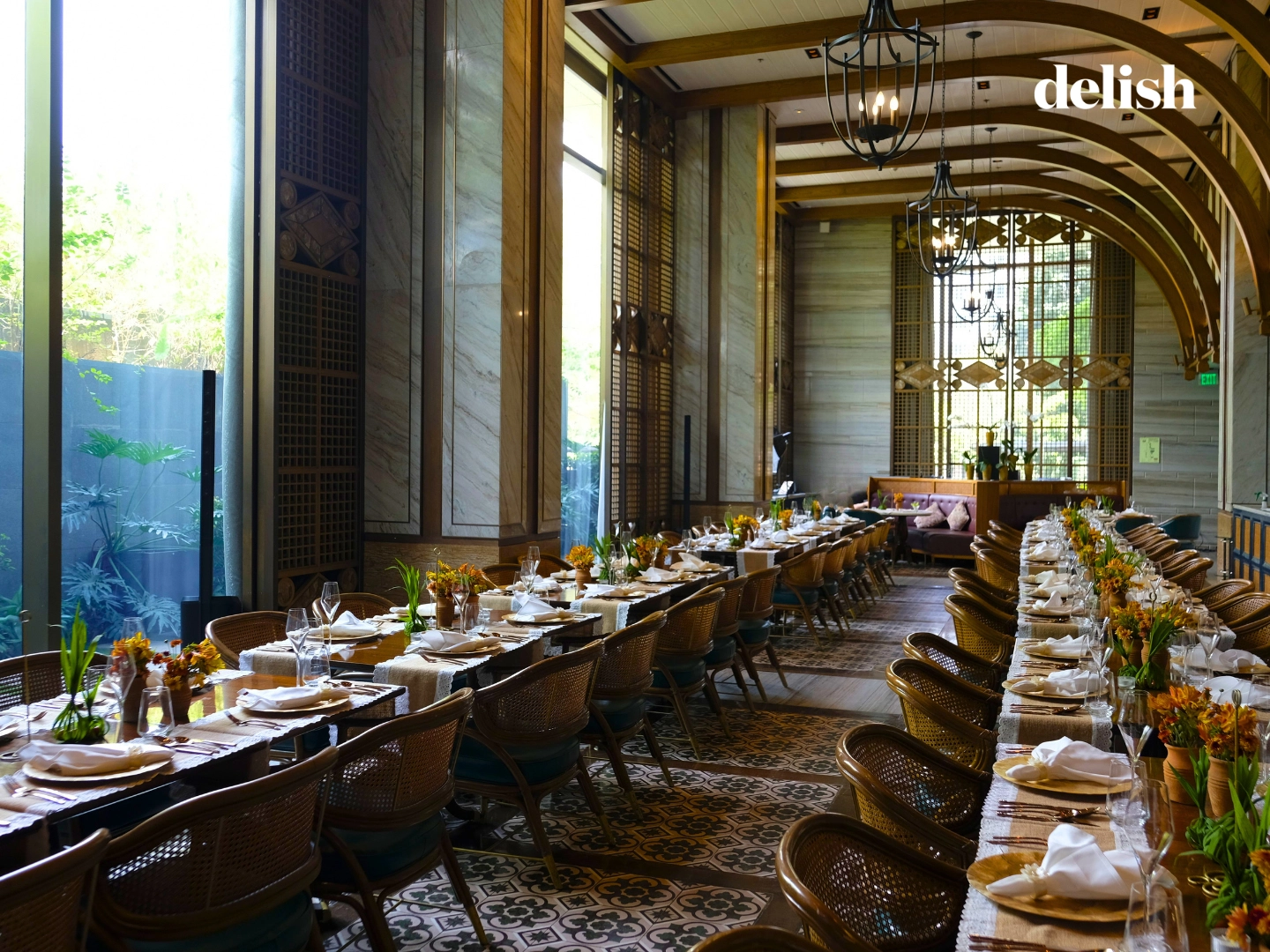 Inside the launch's venue at Casa Buenas, Newport World Resorts