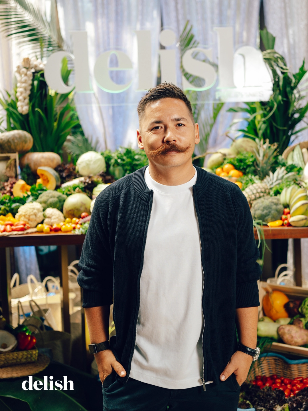 Chef Josh Boutwood; Carmela and Amado Fores of AF Hospitality Group