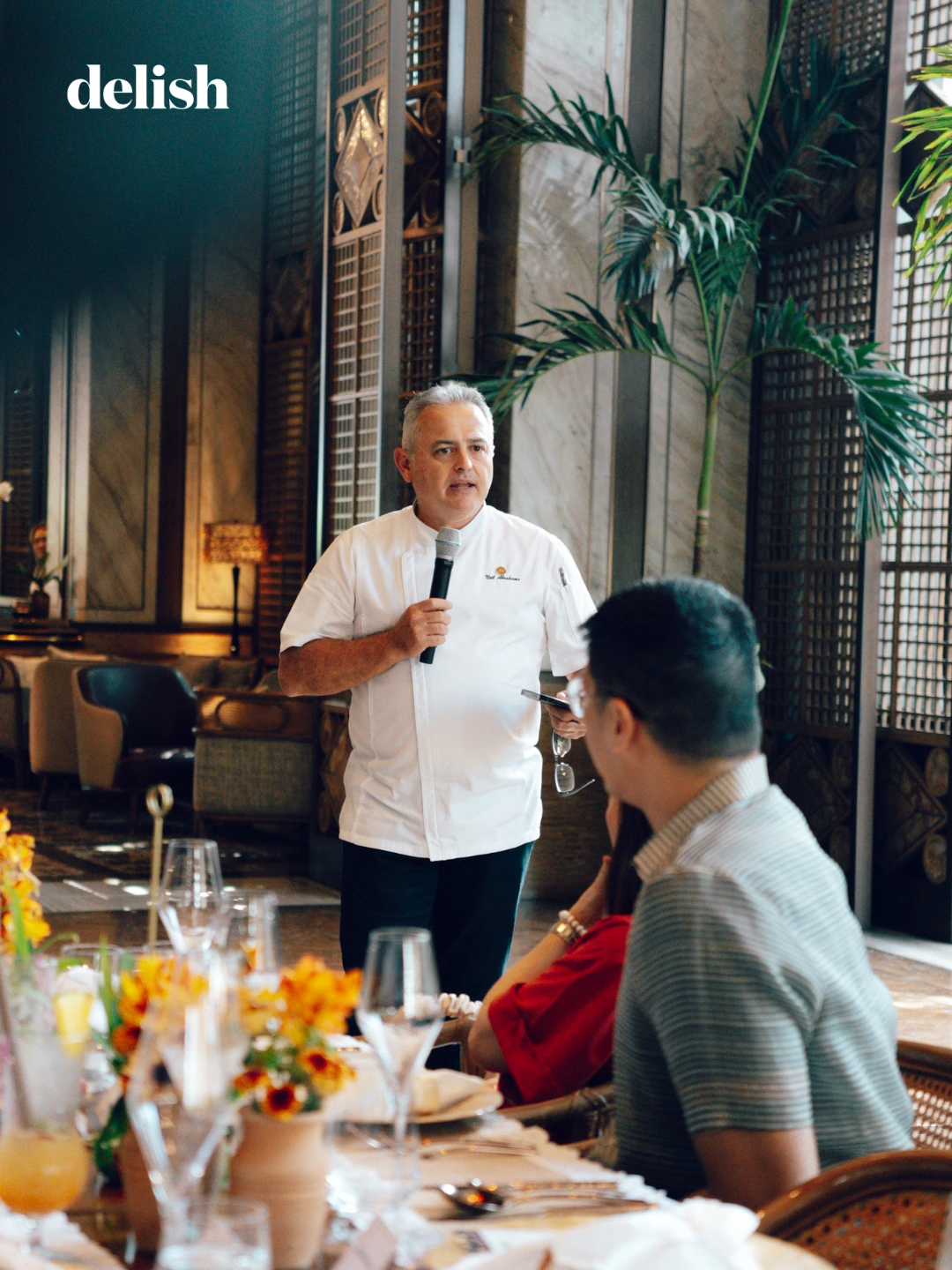 Chef Neil Abrahams, Director of Kitchen Operations at Newport World Resorts