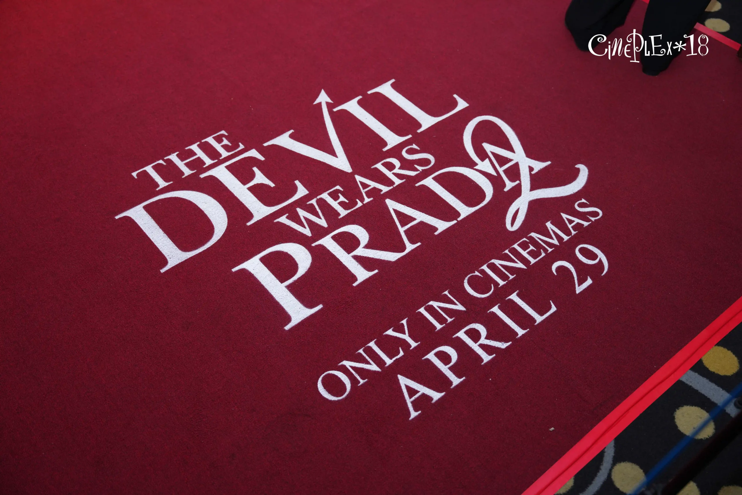 At The Devil Wears Prada 2 advanced screening