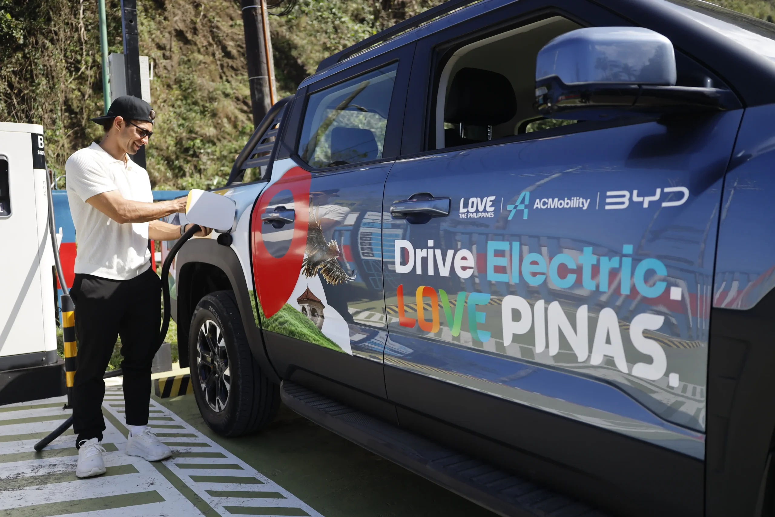 The BYD Electric Vehicles Road Trip - "Drive Electric. Love Pinas."