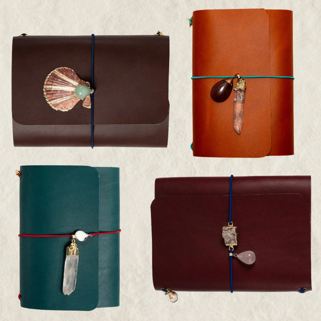 These Leather Notebooks Are The Analogue Fix For Digital Fatigue/Photos via Grotto and Archive