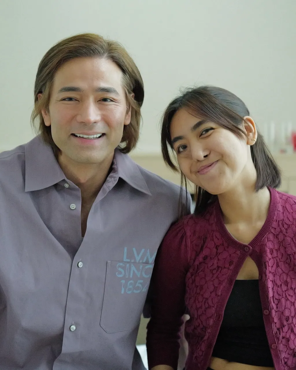 Dr. Hayden with Kirsten Sofia Barin, one of "The First Seven" patients of Belo Medical Group Belo Scar Project