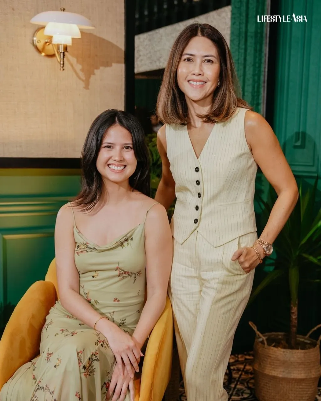 Adriana Gonzalez and Anne Gonzalez