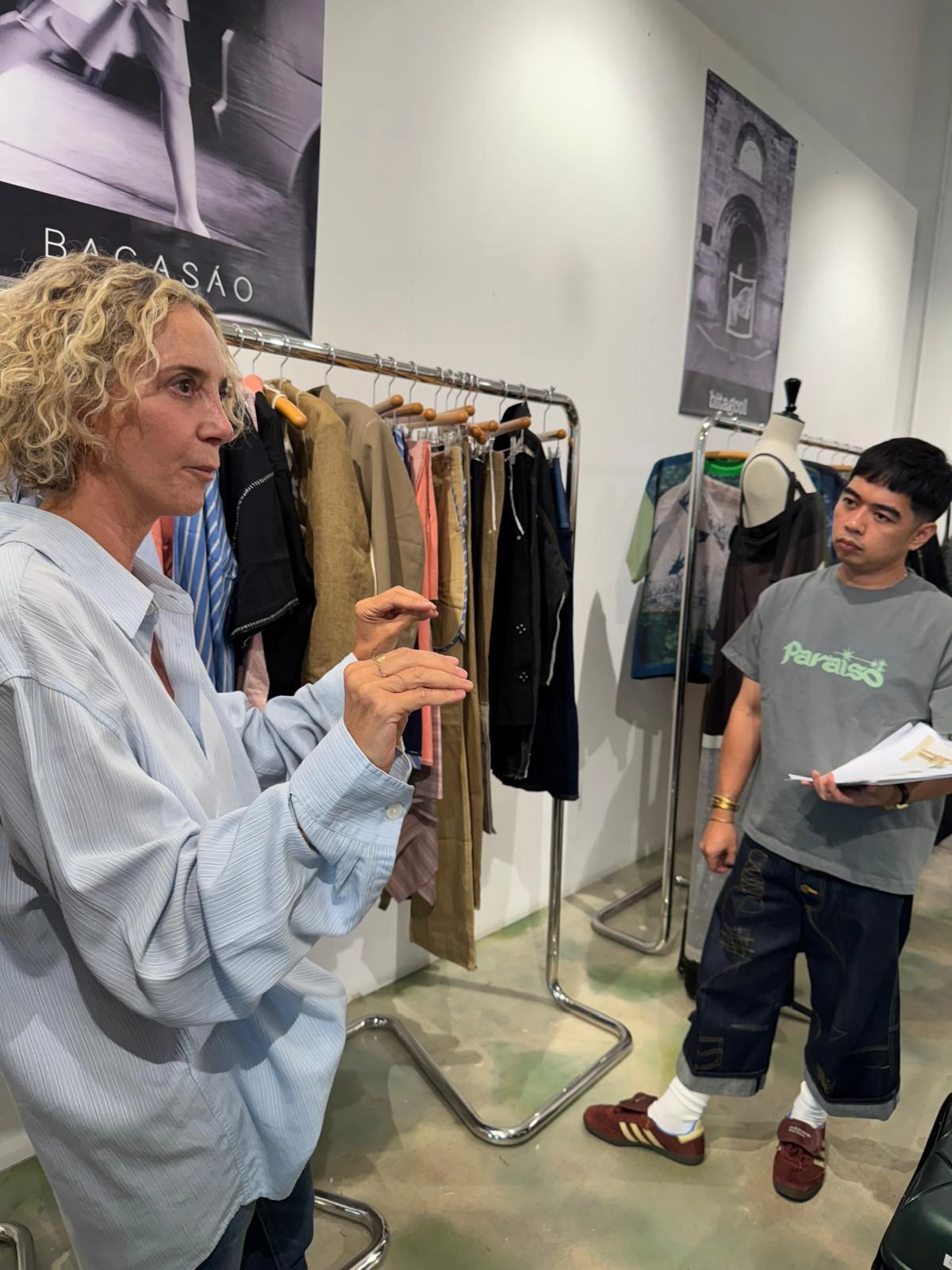 Veronica Bertozzi with Joseph Bagasao