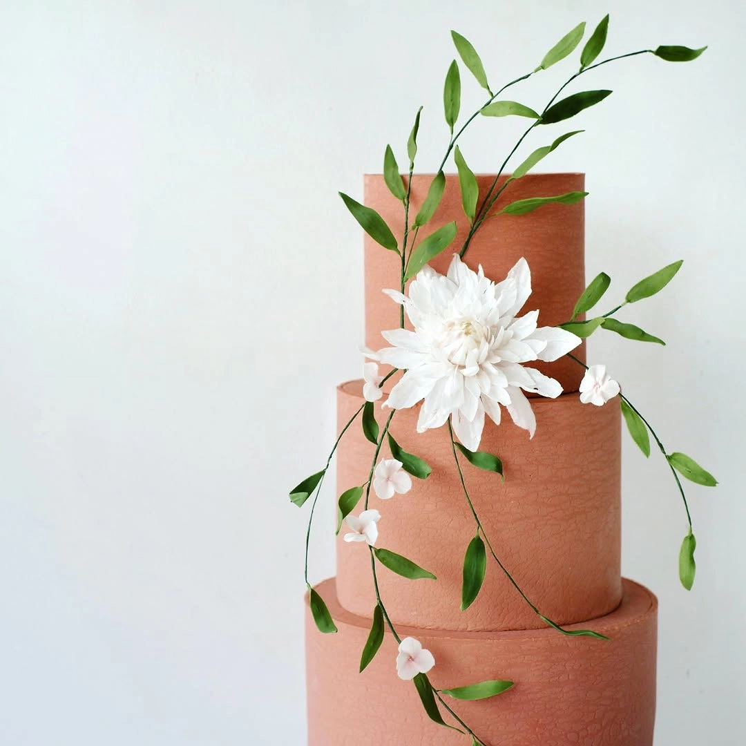 A wedding cake by Audrey's Aesthetic Cakes & Bakes 5 Wedding Cake Studios Every Manila Bride Should Know