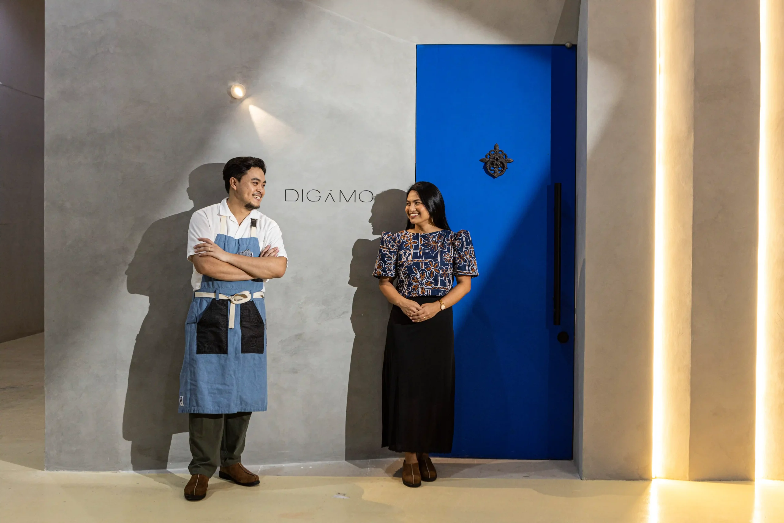 Digámo Chef Francis Lacson and wife Diana