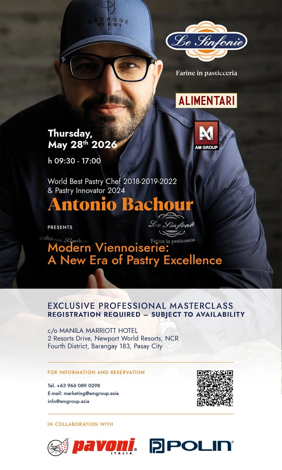 Chef Antonio Bachour Teaches A Modern Viennoiserie Masterclass This May 2026 Marriott Manila