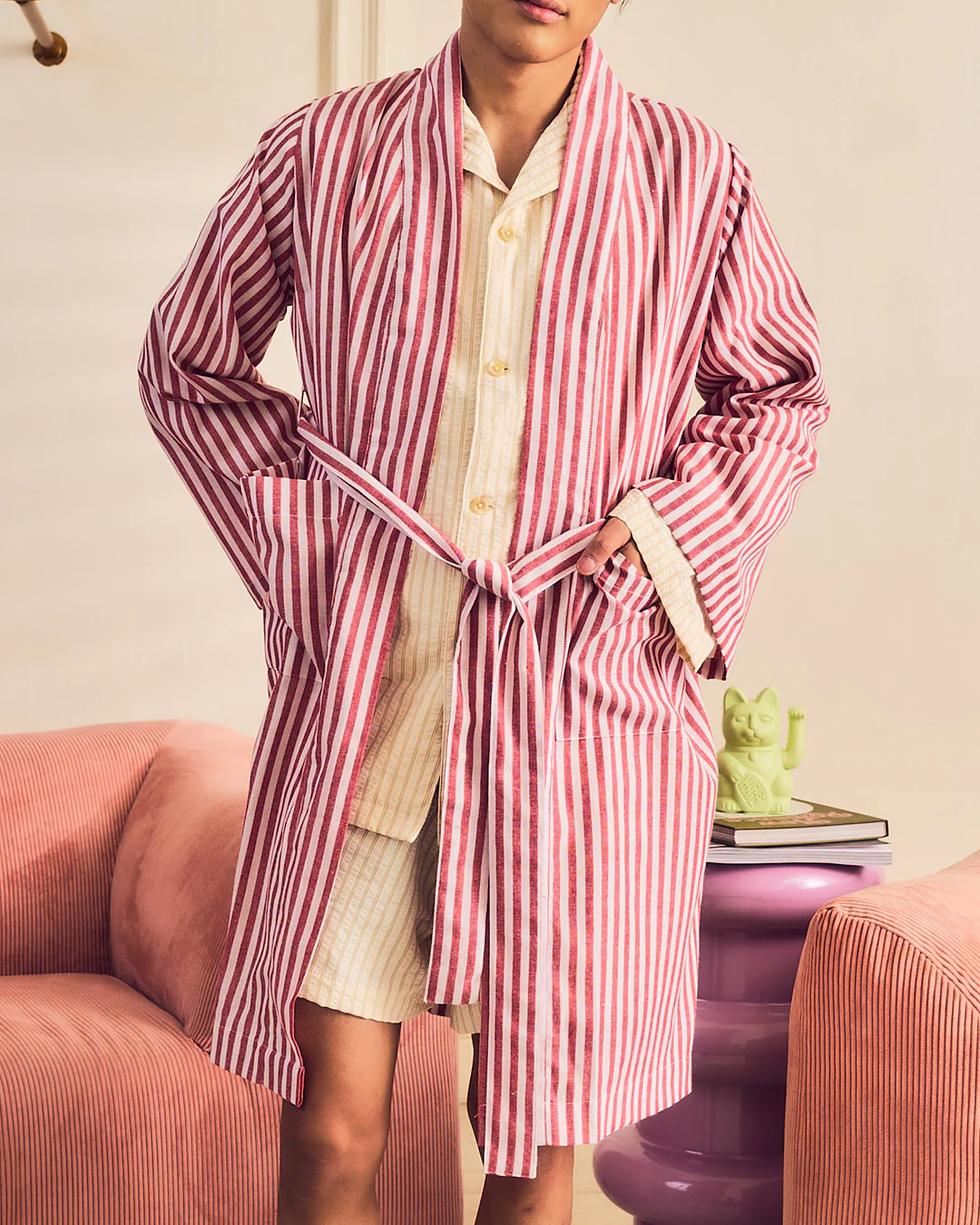 The Nod Robe in Brick from Land of Nod Filipino loungewear