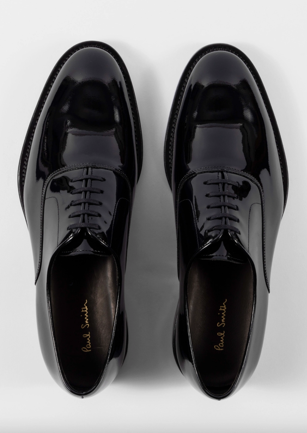 Paul Smith Black ‘Brubeck’ Patent Leather Shoes