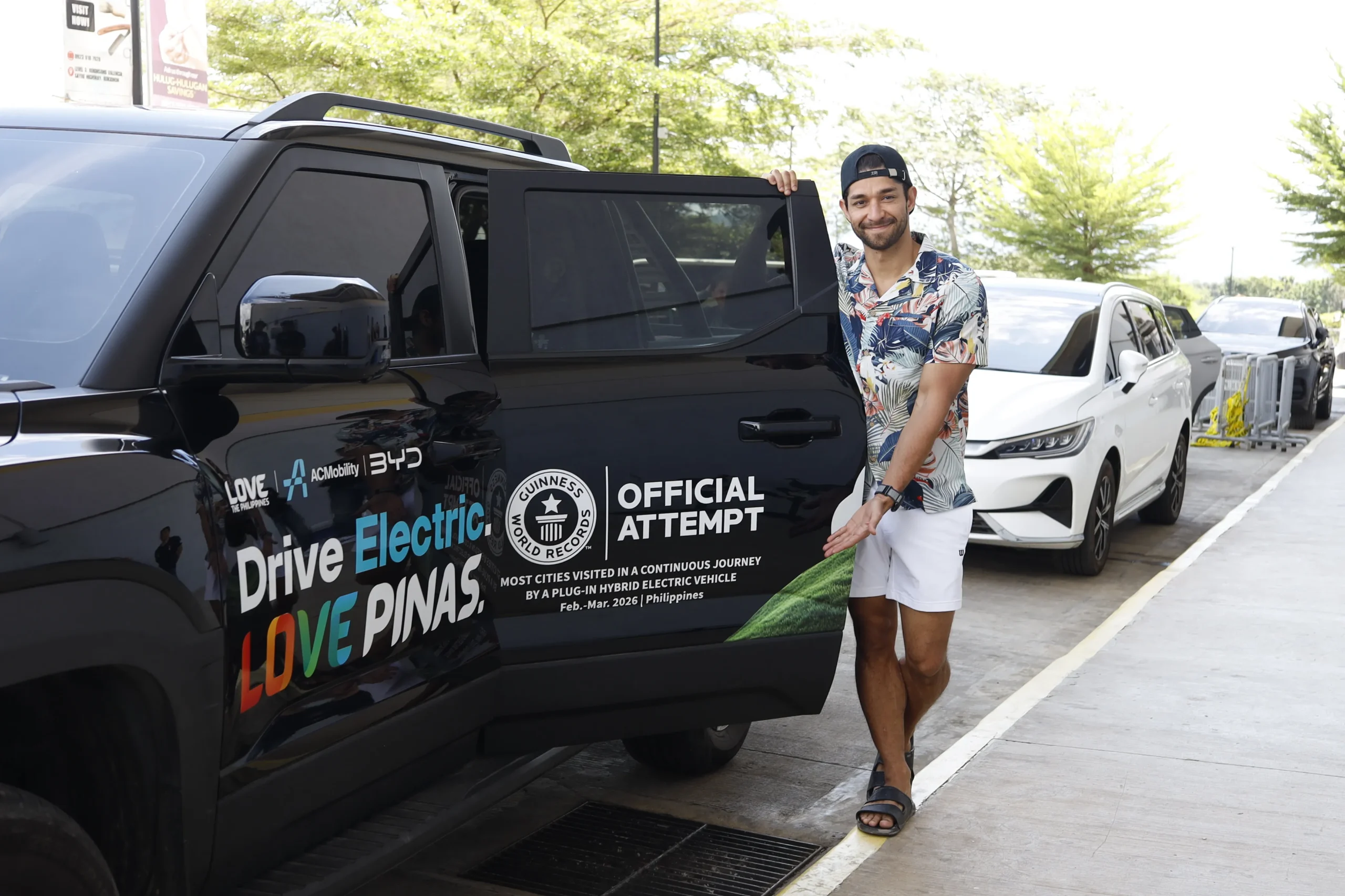 The "Drive Electric. Love Pinas." campaign earned two Guinness World Records titles by showcasing just how far electric can go in a variety of real-world environments within the Philippines