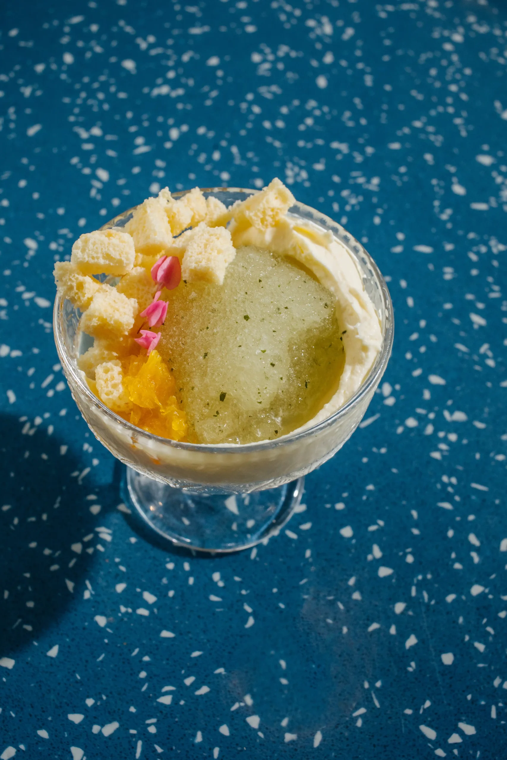 Calamansi Coconut Granita
