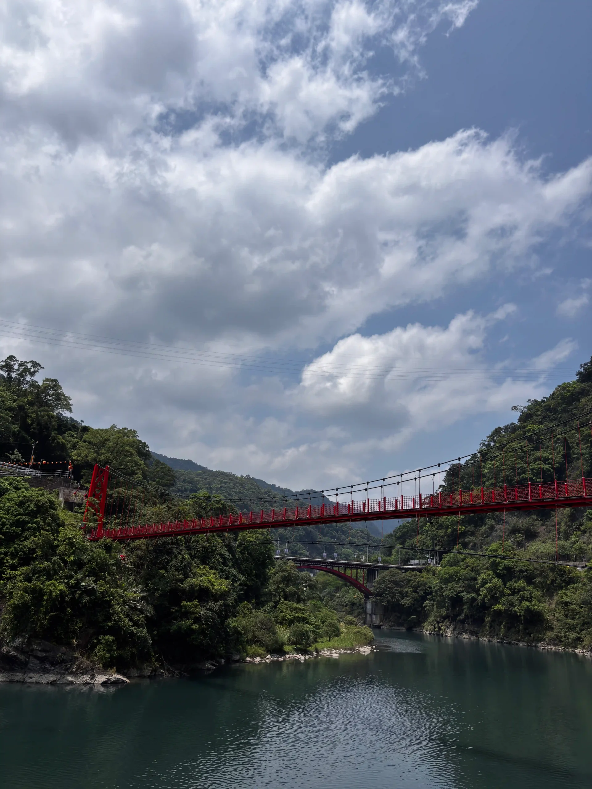 Blue waters and breathtaking rock formations make the Wulai District a must-visit