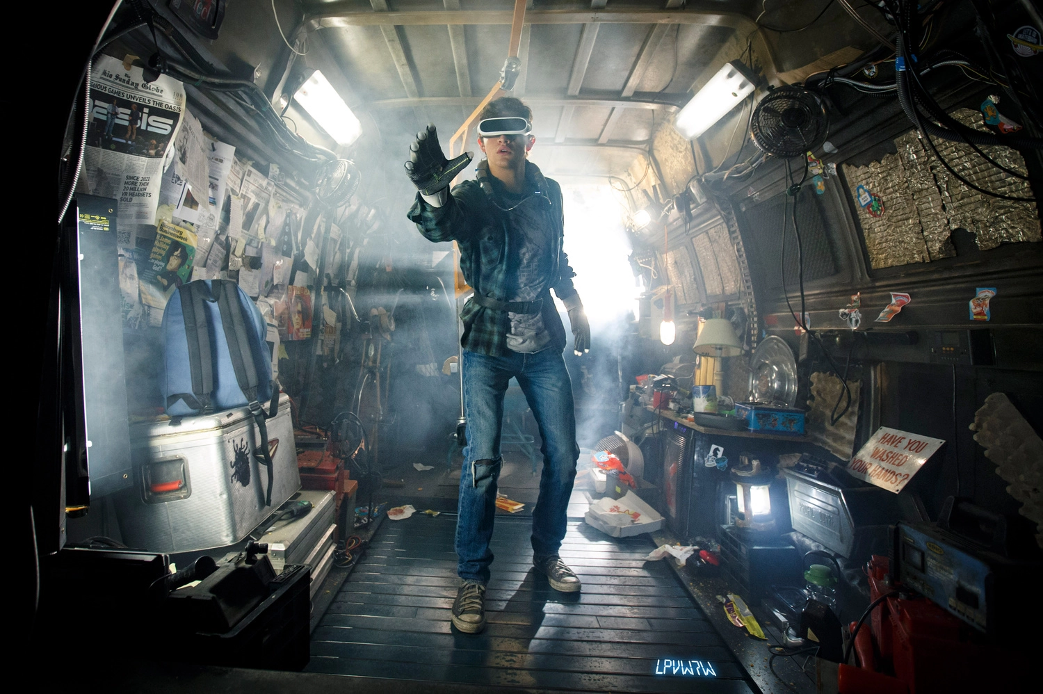 Tye Sheridan as Wade Watts in Ready Player One