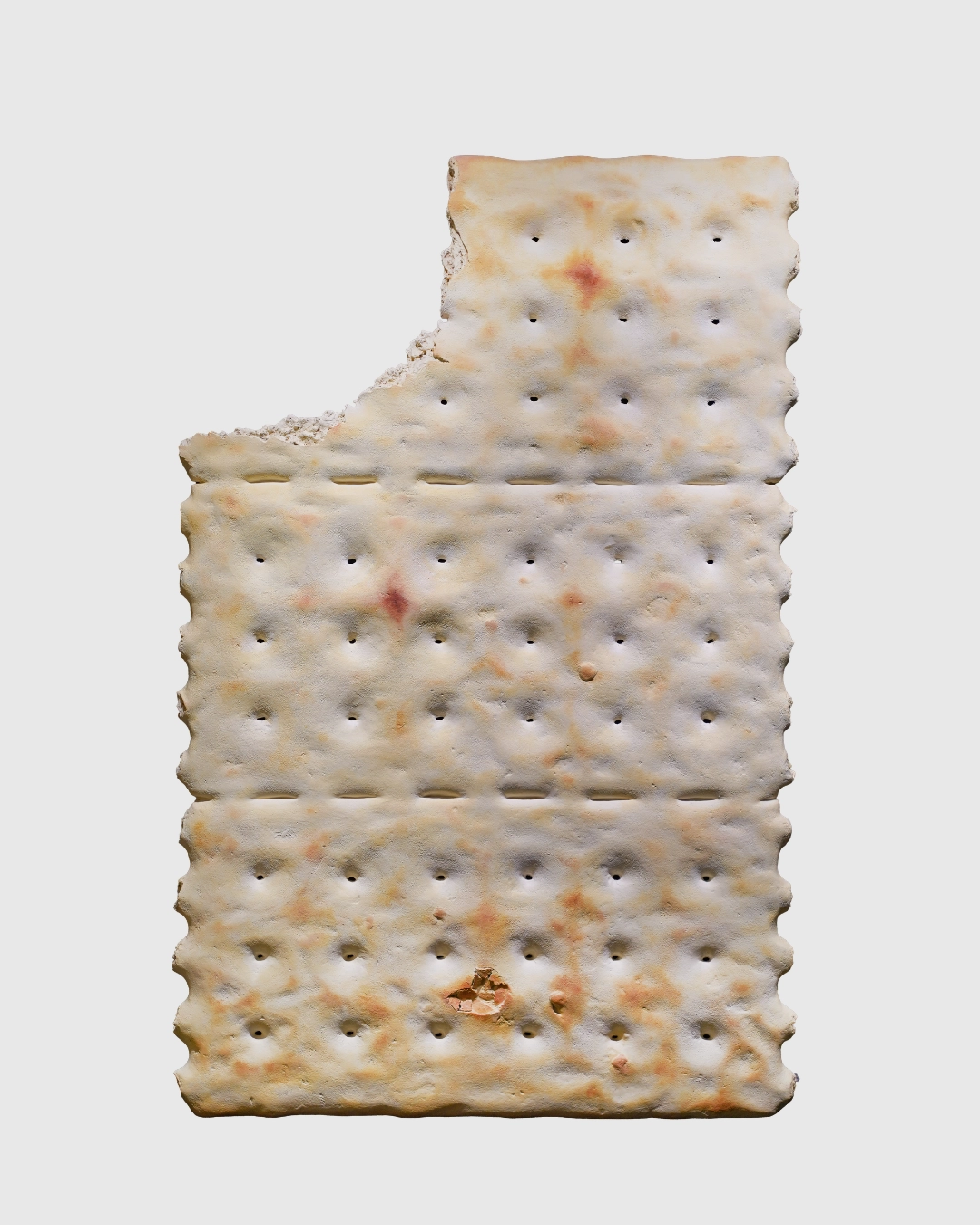 “Art for the Sick #2” (2024) and “Art for the Sick #3” (2024): fiberglass, resin, acrylic, from the solo exhibition “Your Mouth Has A Mind Of Its Own” at Art Cube Gallery

