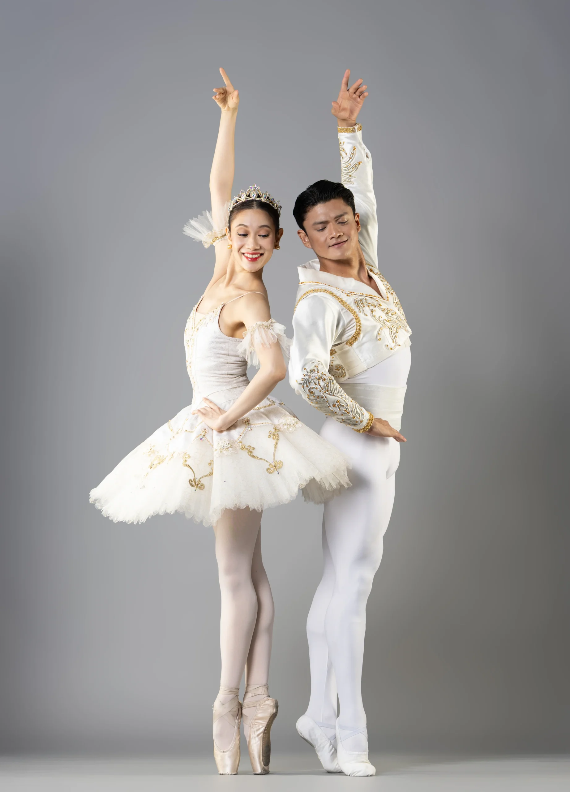Ballet Manila principal dancers Abigail Oliveiro and Joshua Enciso