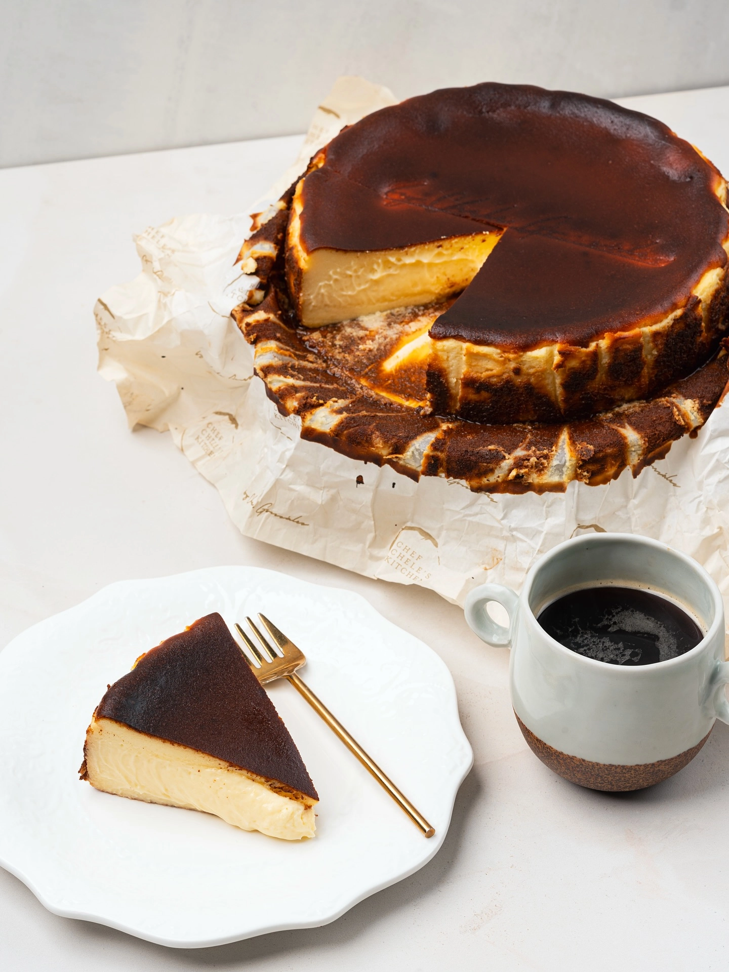 Cheesecake by Chele Traditional Burnt Basque Cheesecake Manila