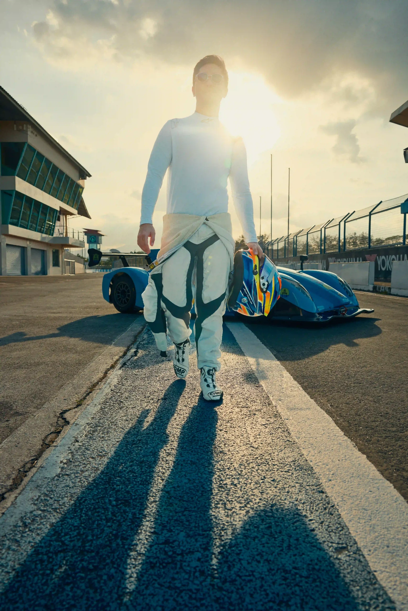 Filipino racing driver Juha Turalba