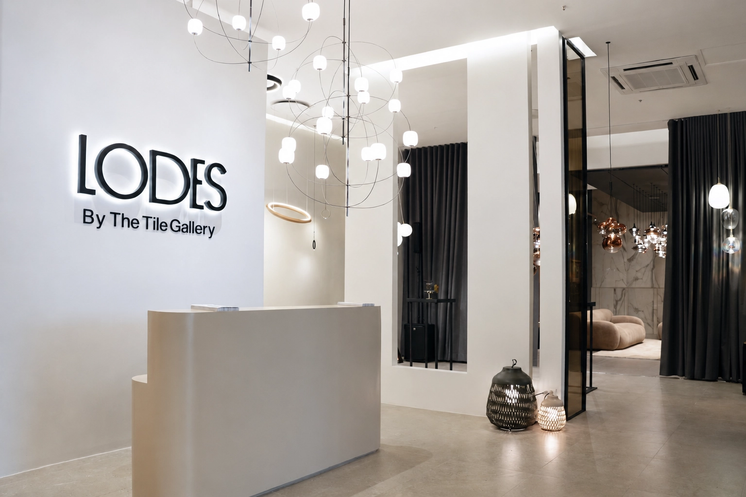 The Lodes Showroom by The Tile Gallery
