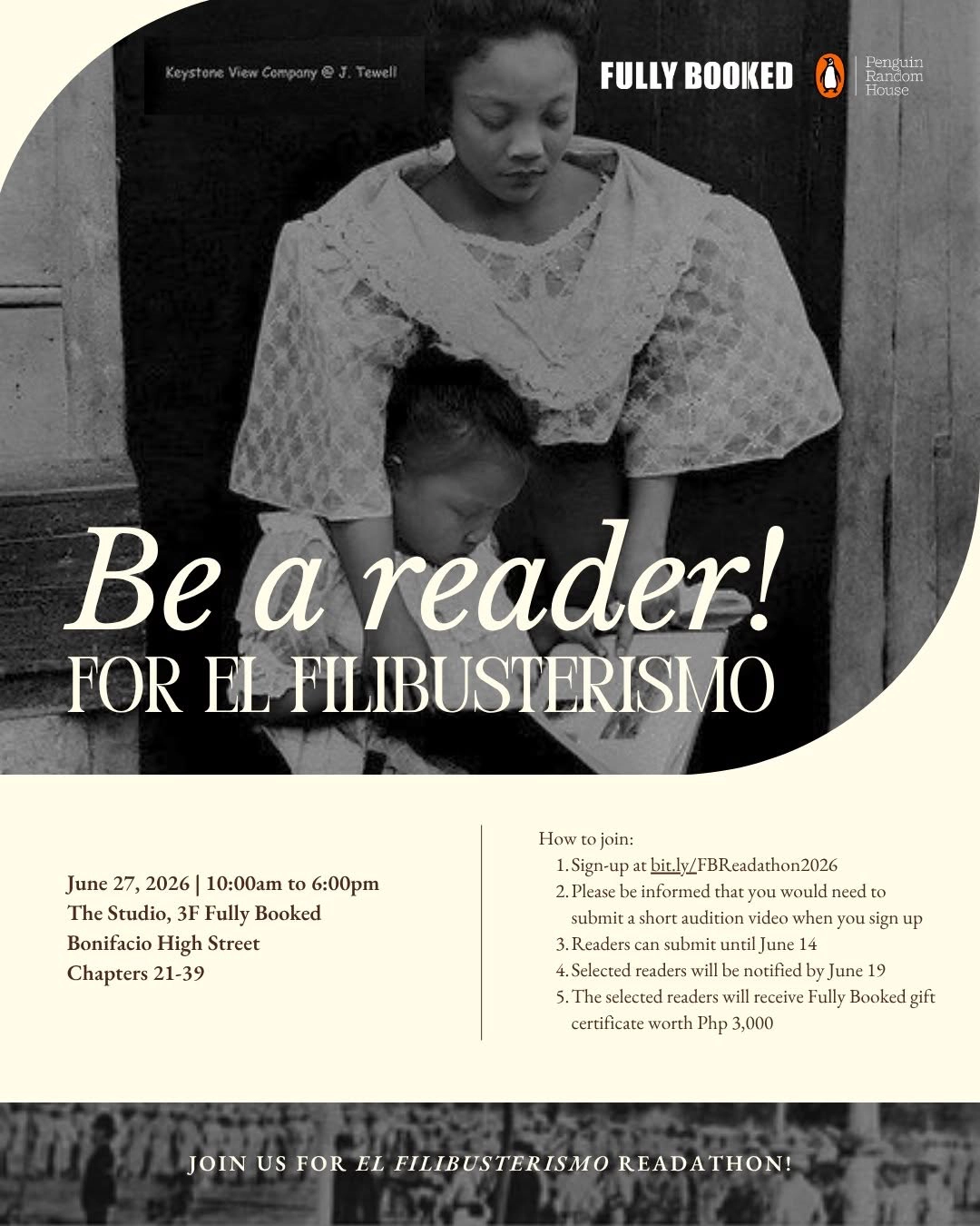 “El Filibusterismo” Readathon In Celebration Of Independence Day 2026
