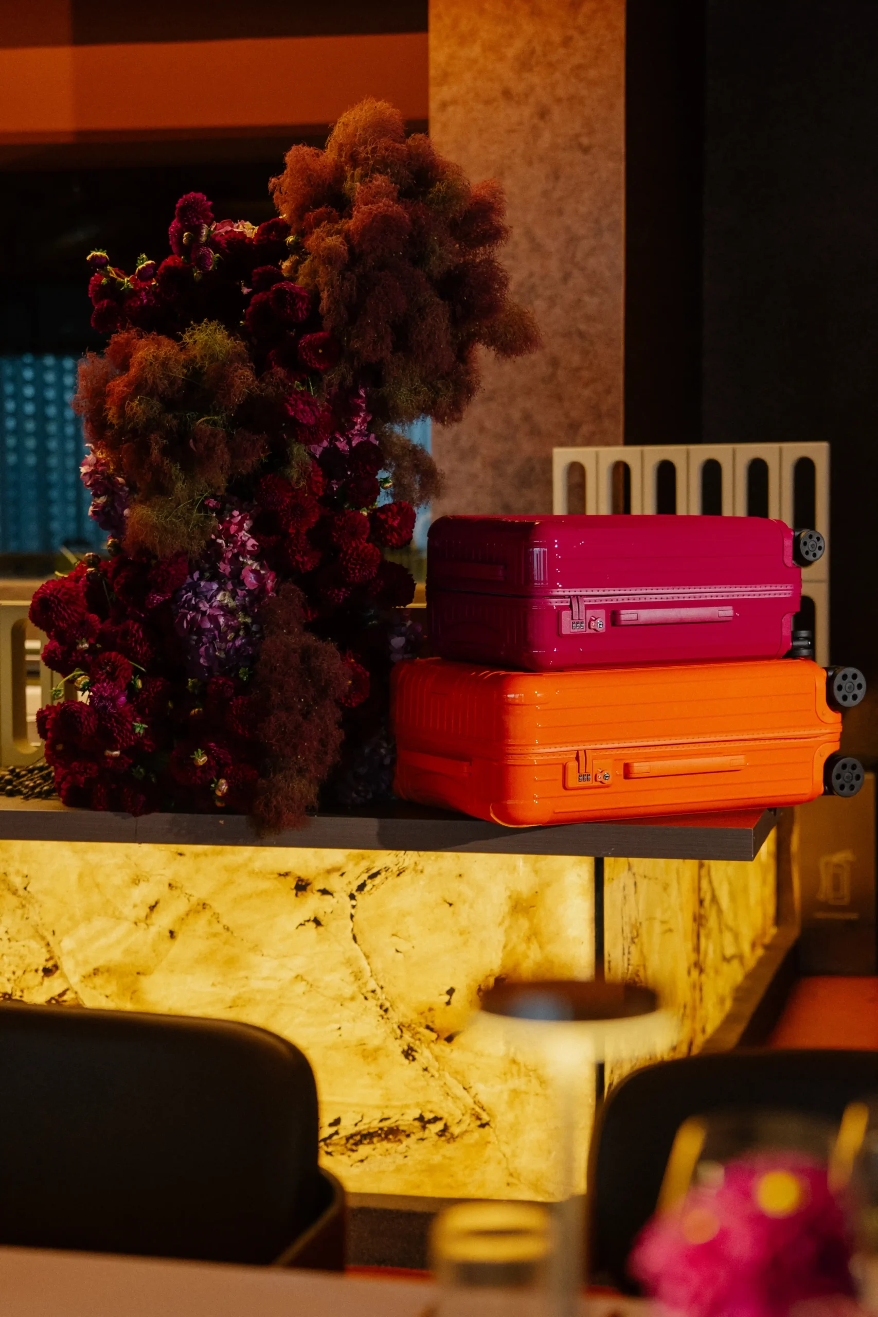 Rimowa Orange & Magenta