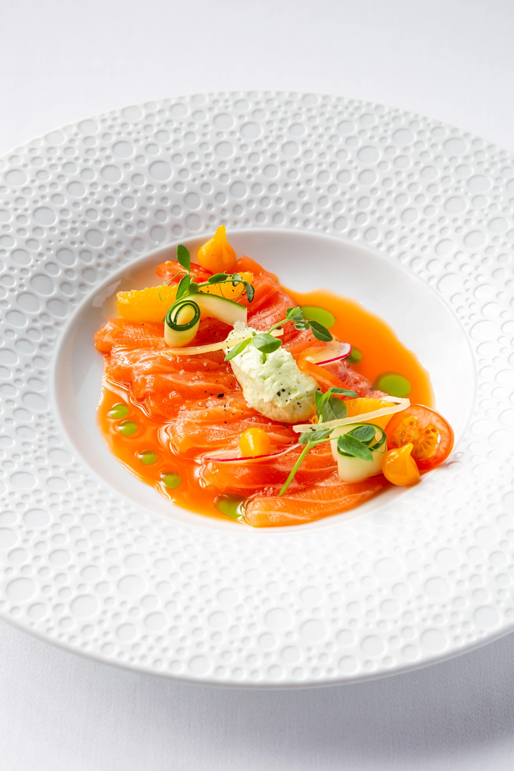 Tasmanian Salmon Crudo