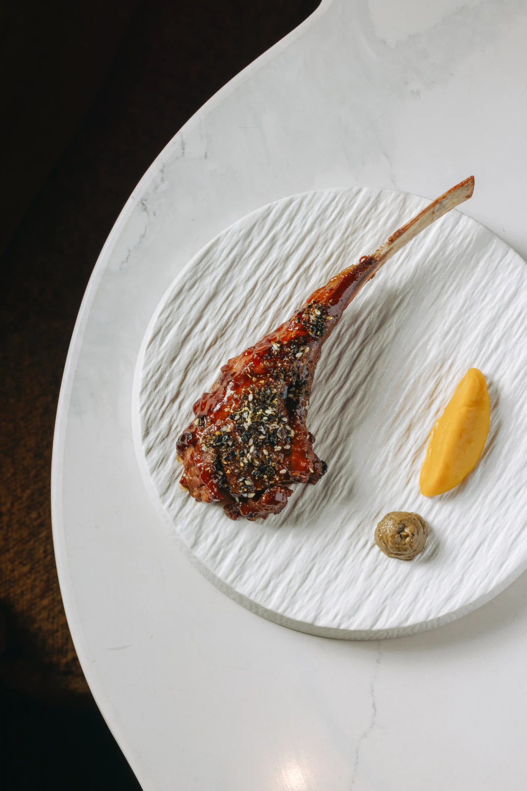 Uma Nota Yakiniku Lamb Chop Uma Nota Manila Traces The Origins Of Nikkei Cuisine With A New Tasting Menu