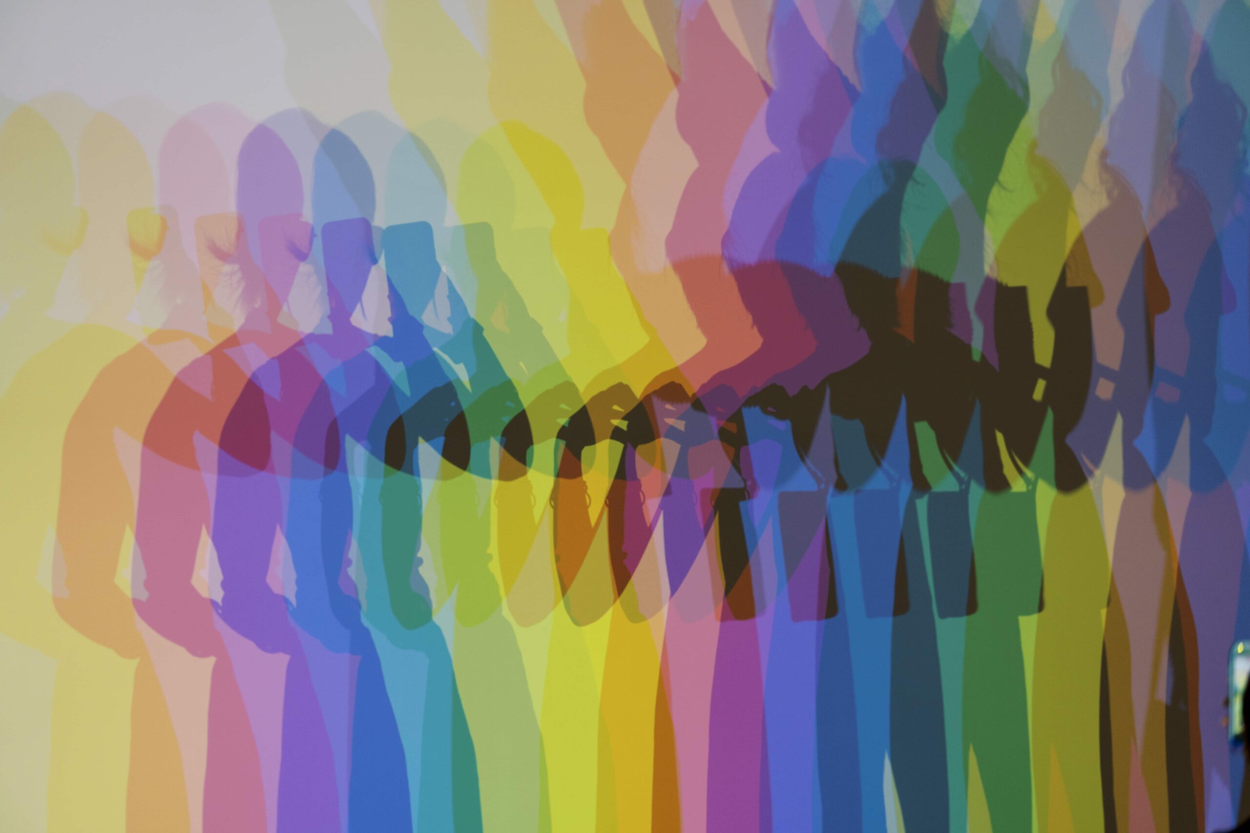 “Your pluralistic coming together" (2024). Installation view: Olafur Eliasson: Your curious journey, MCAD, 2026.