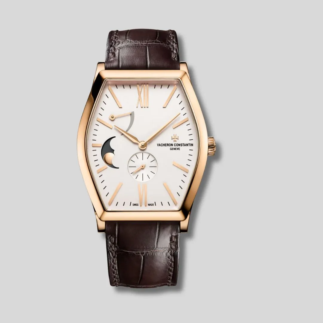 Malte Moon phase 7000M/000R-B109 42 x 36.7 mm Pink Gold