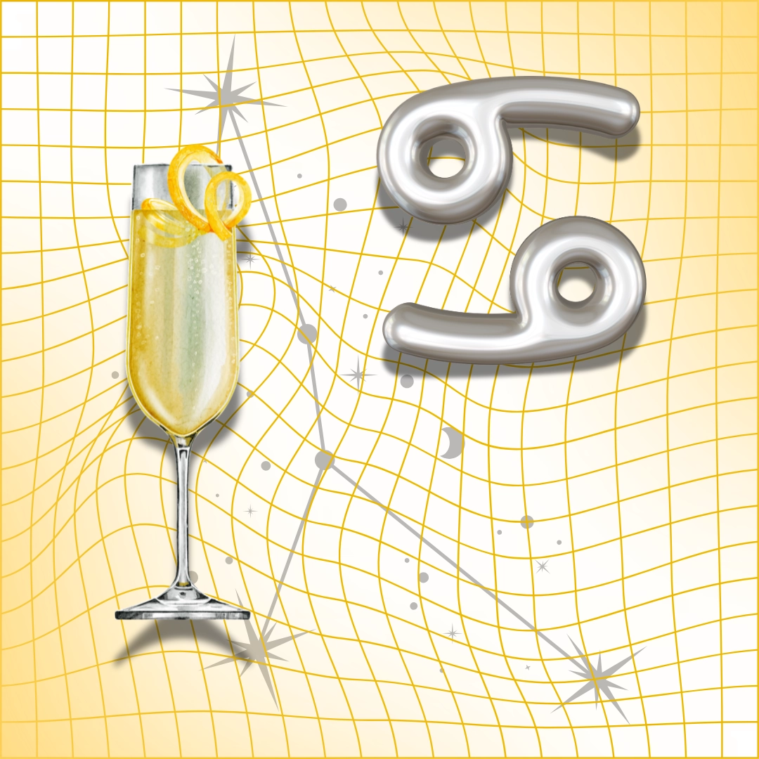 Cancer settles into the French 75 Your Astrological Sign, Your Cocktail: What Your Sign Sips And Why