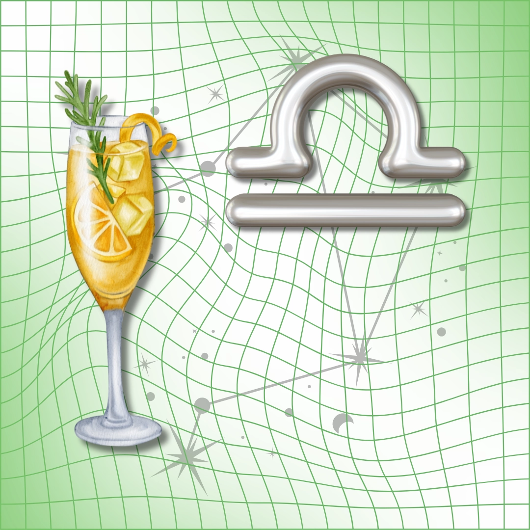 Libra chooses the Champagne Cocktail Your Astrological Sign, Your Cocktail: What Your Sign Sips And Why