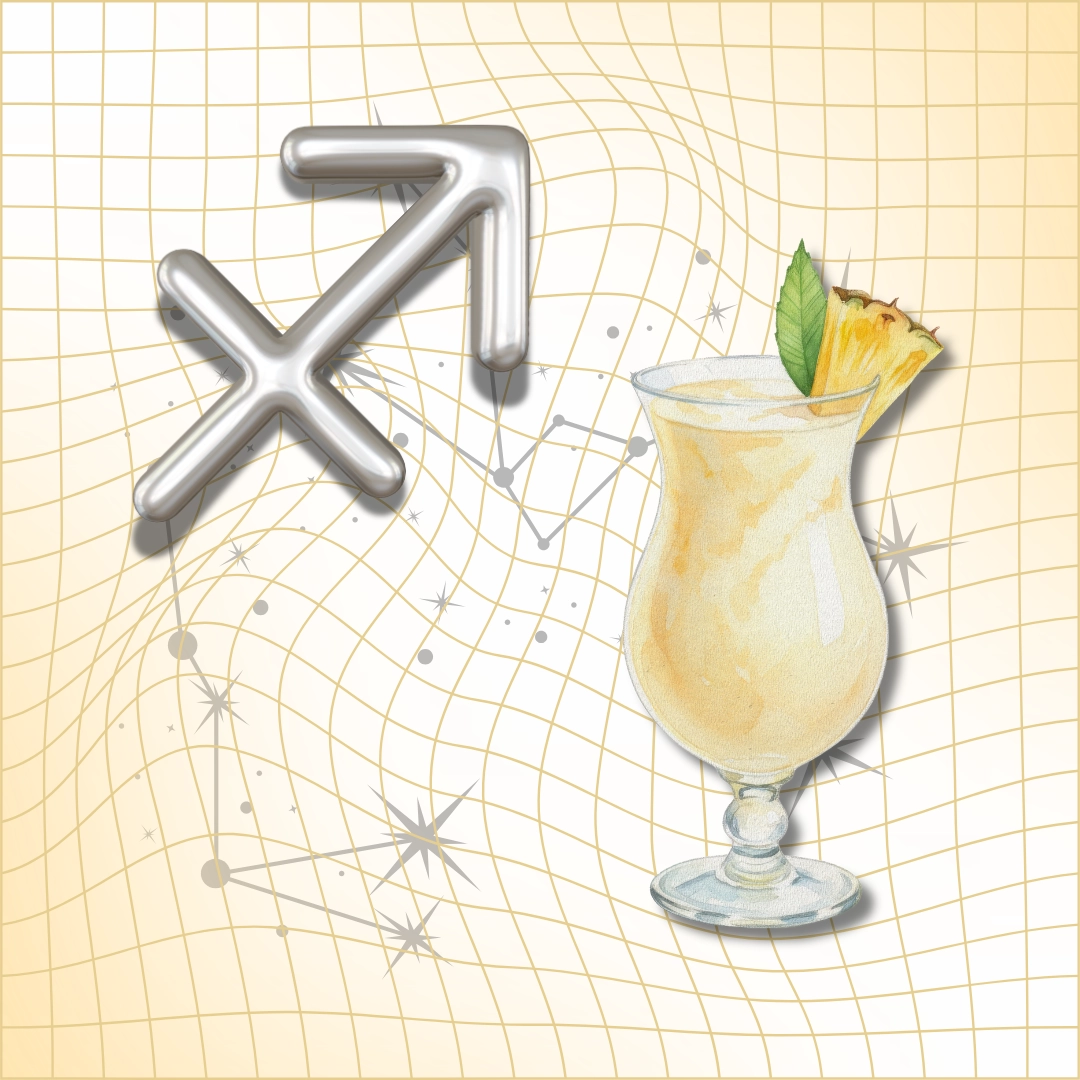 Sagittarius grabs the Painkiller Your Astrological Sign, Your Cocktail: What Your Sign Sips And Why