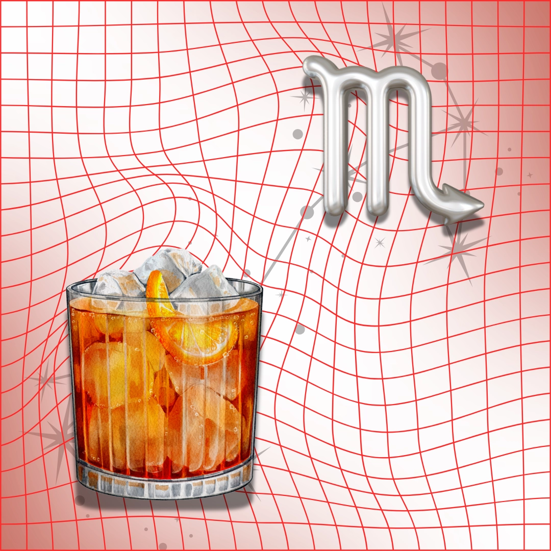 Scorpio drinks the Negroni Your Astrological Sign, Your Cocktail: What Your Sign Sips And Why