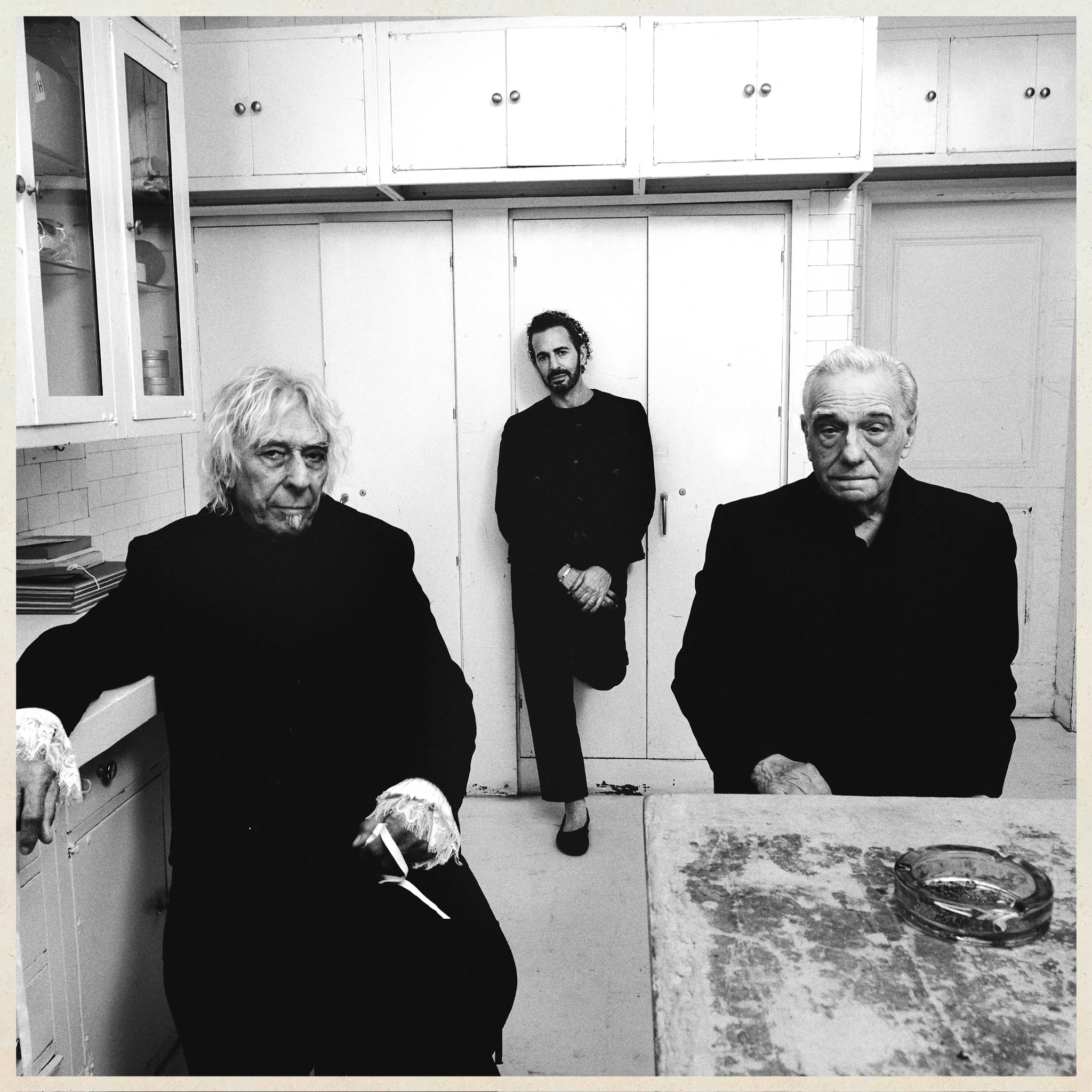 “Music, Fashion, Film” Album Cover featuring John Cale, Marc Jacobs and Martin Scorsese Charli XCX