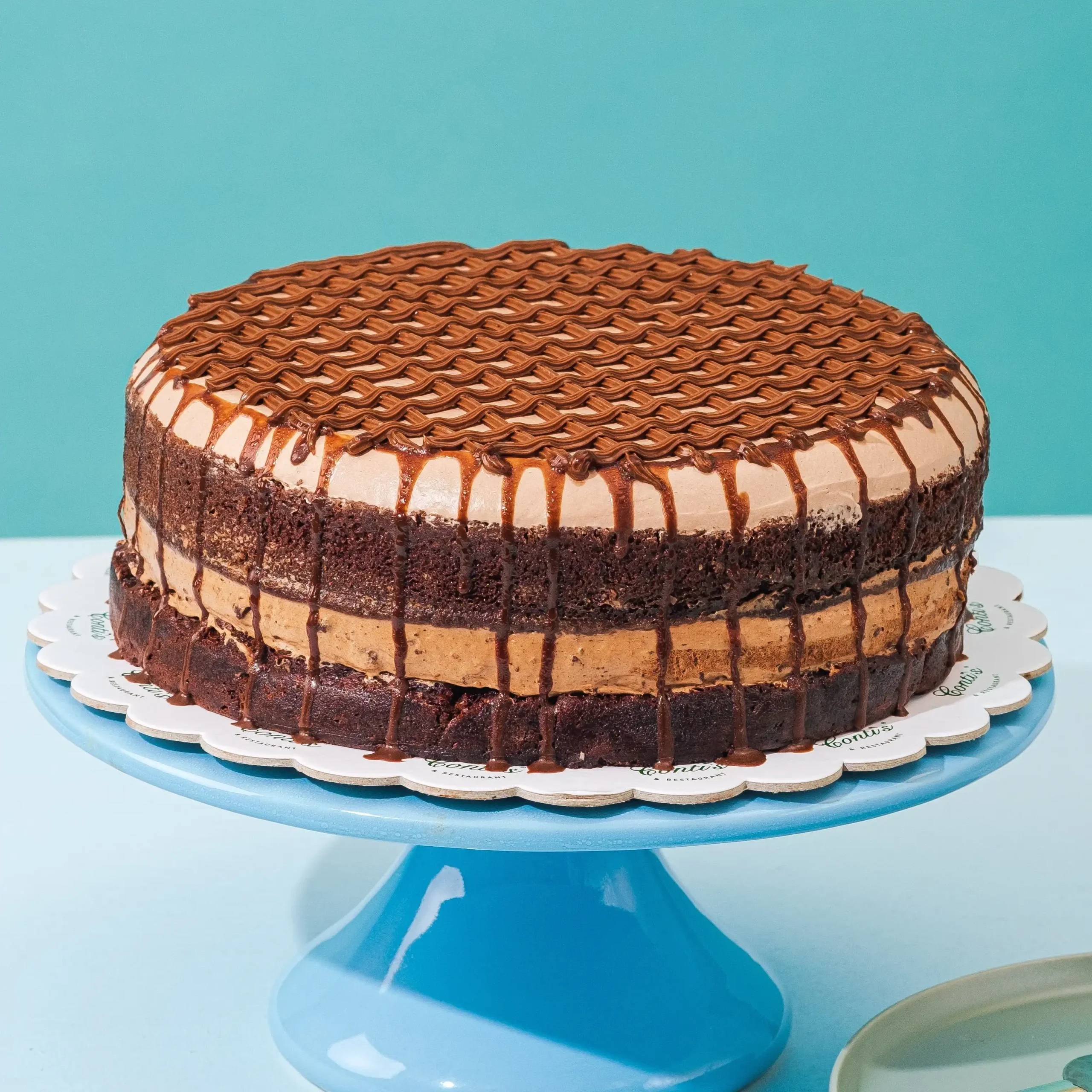 Conti’s Chocolate Overload Cake