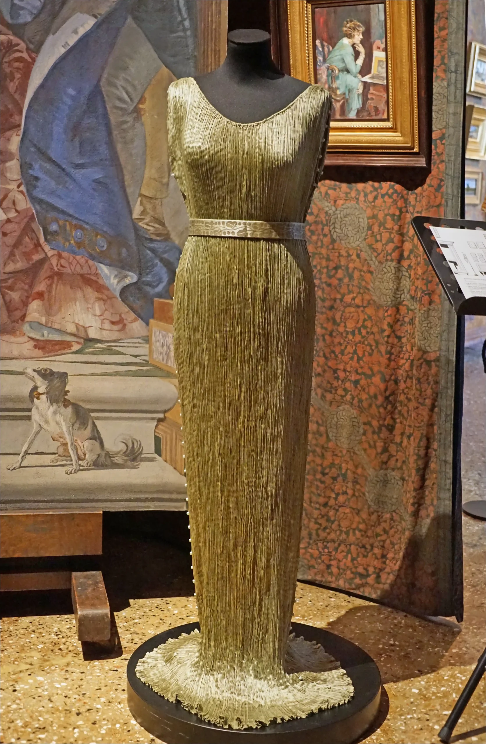 Mariano Fortuny Delphos Gown
