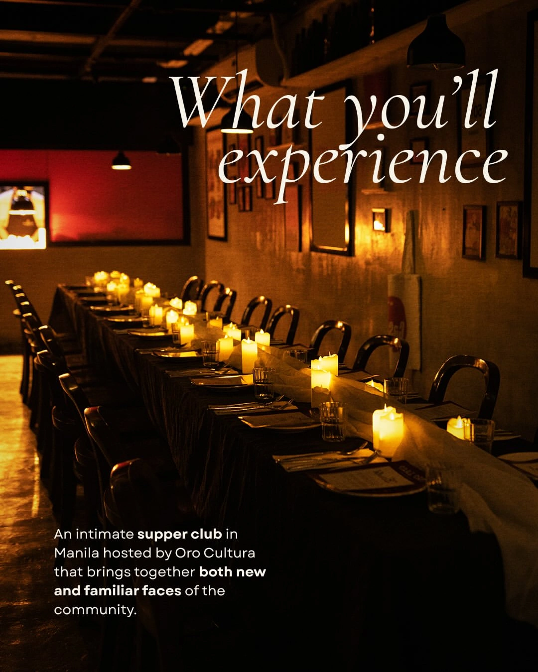Secret Supper Club Manila