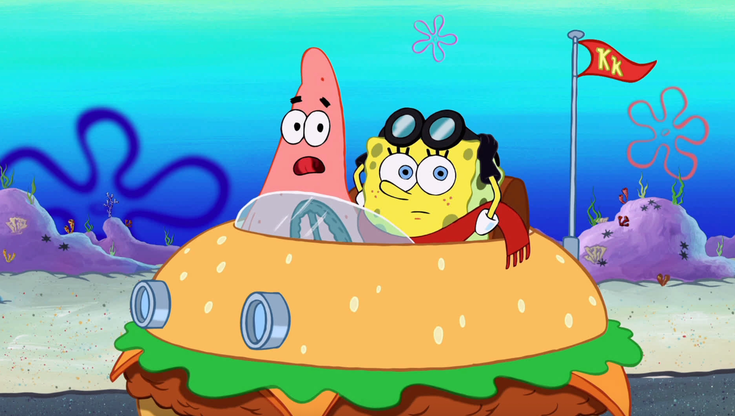 A scene from The Spongebob Squarepants Movie What Different "The Odyssey" Adaptations Reveal About Homer