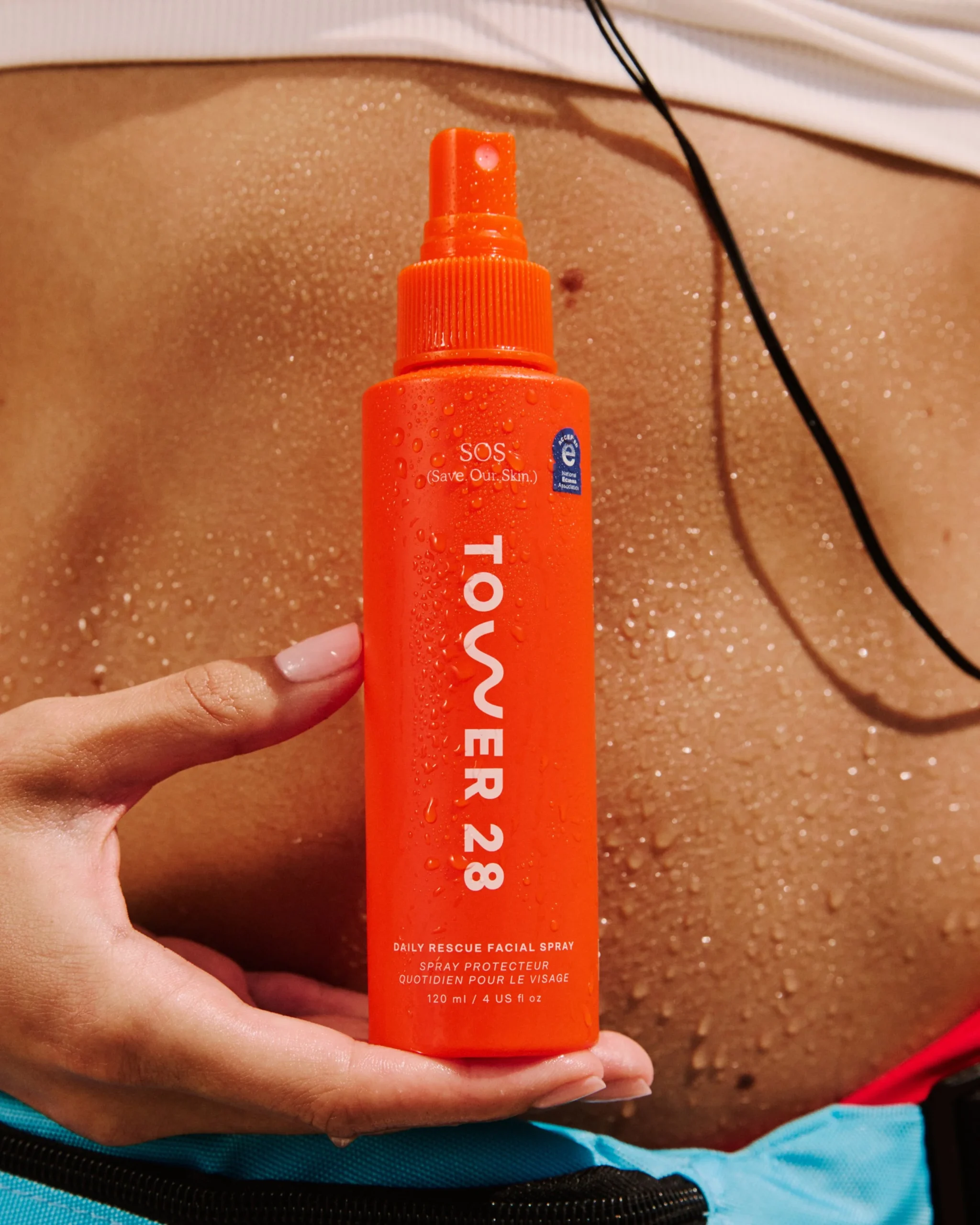 Tower 28 SOS Daily Rescue Facial Spray with Hypochlorous Acid The Beauty Products Every Working Girl Should Keep Close