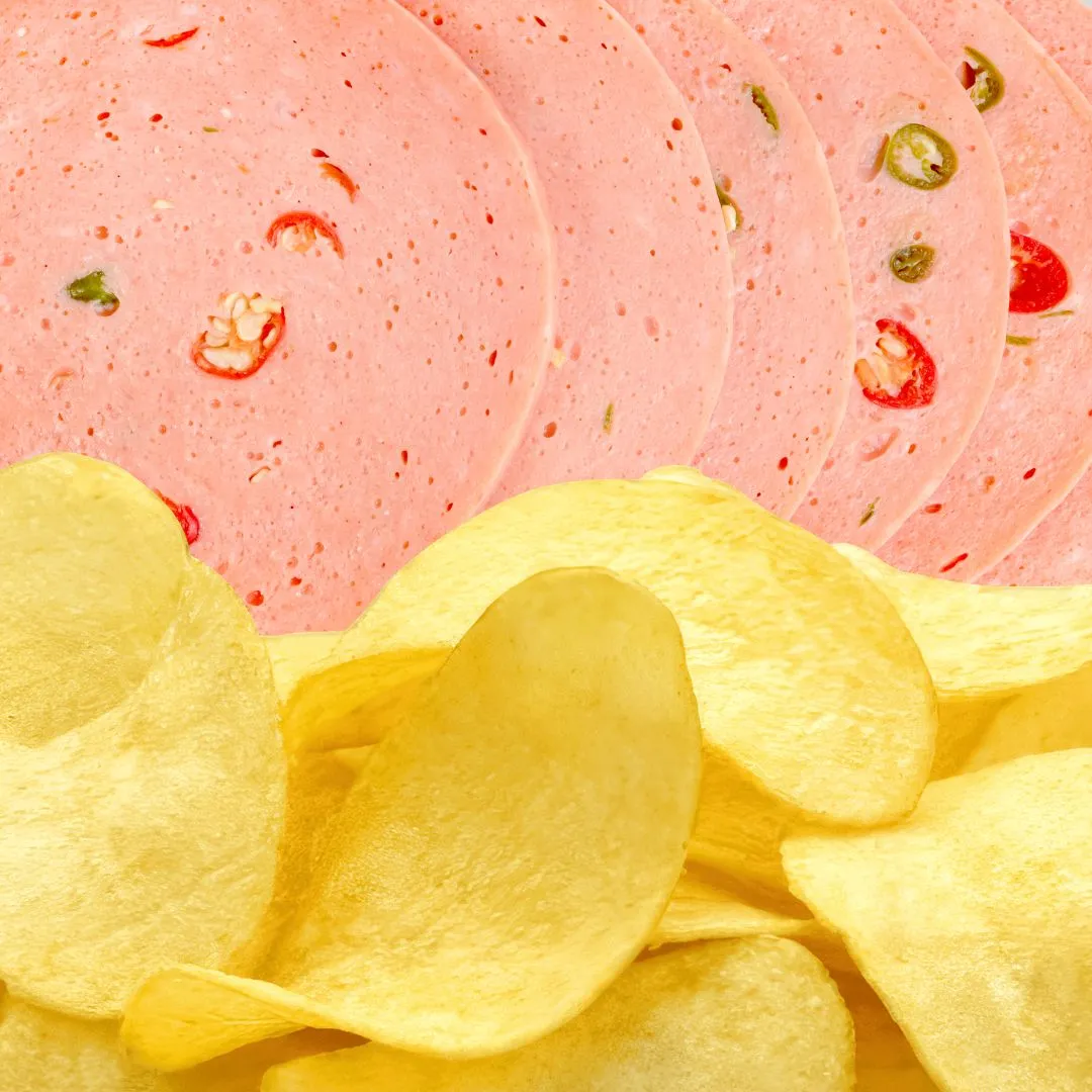 Savory Girl Snacks At Night