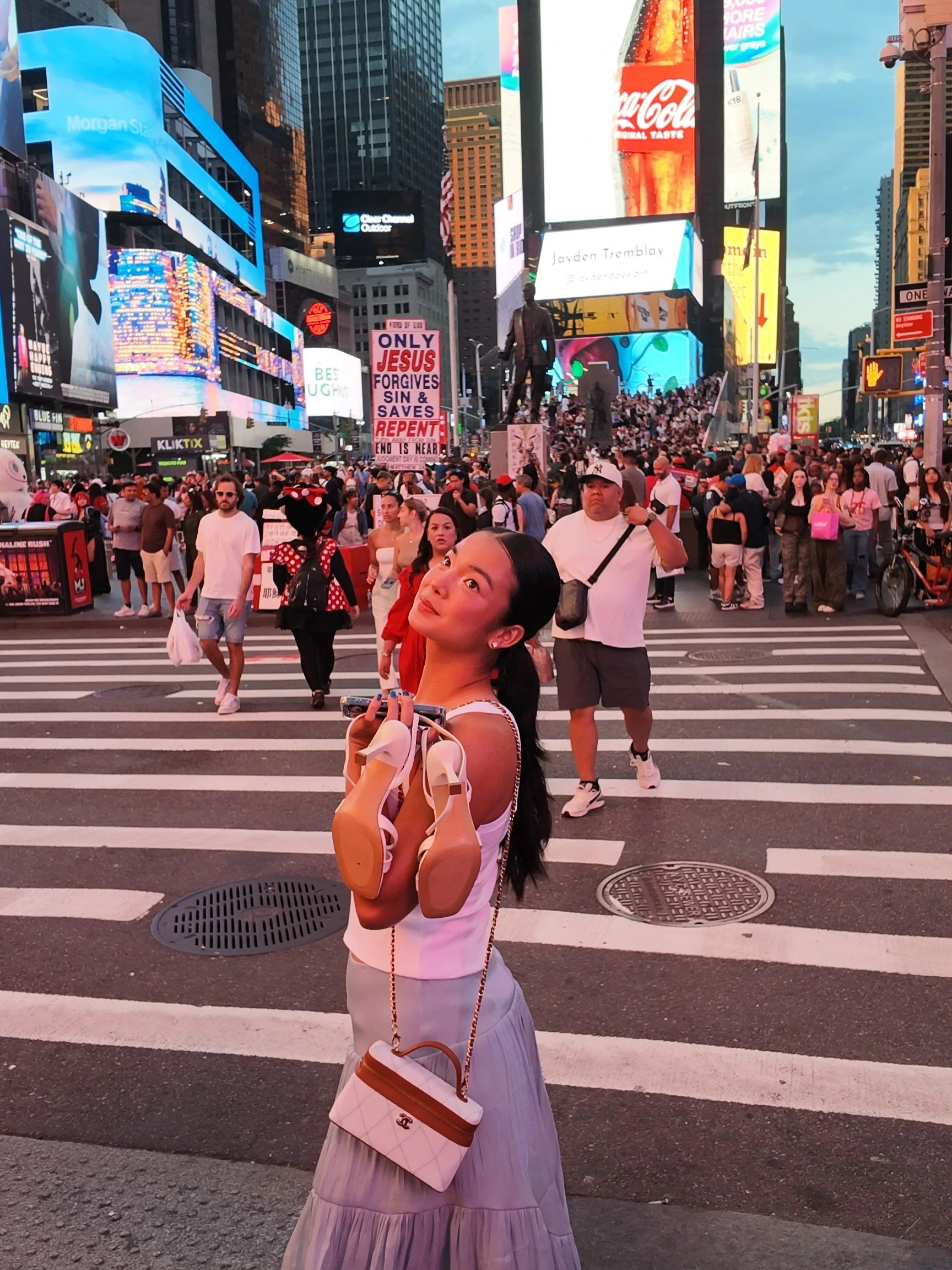 Alex Eala wears Atelier Carlene’s Tiered Bubble Skirt