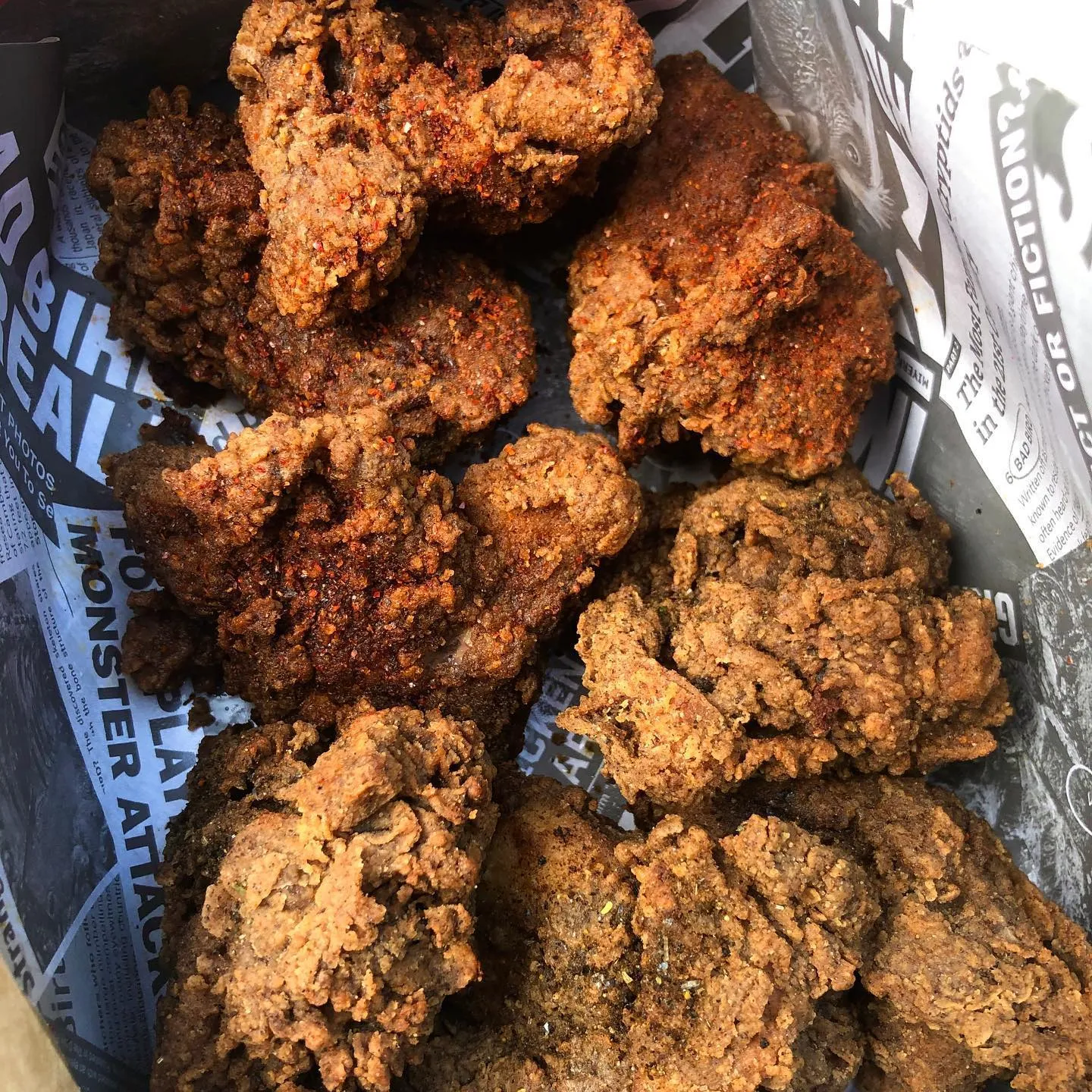The "Clog" Day: Where To Indulge When You're Not Looking For A Cleanse A bucket of umami chicken at Bad Bird