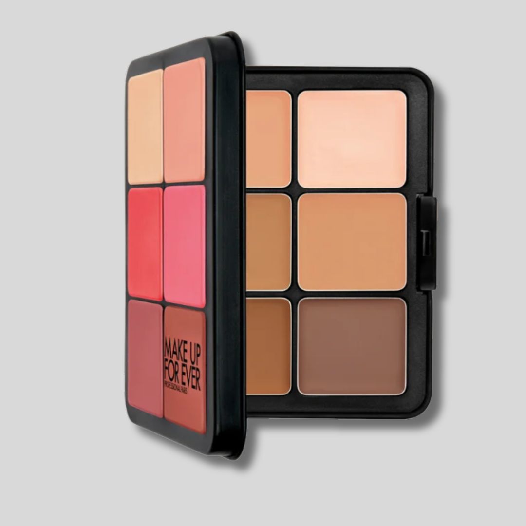 HD Skin Face Essentials Palette With Highlighters 