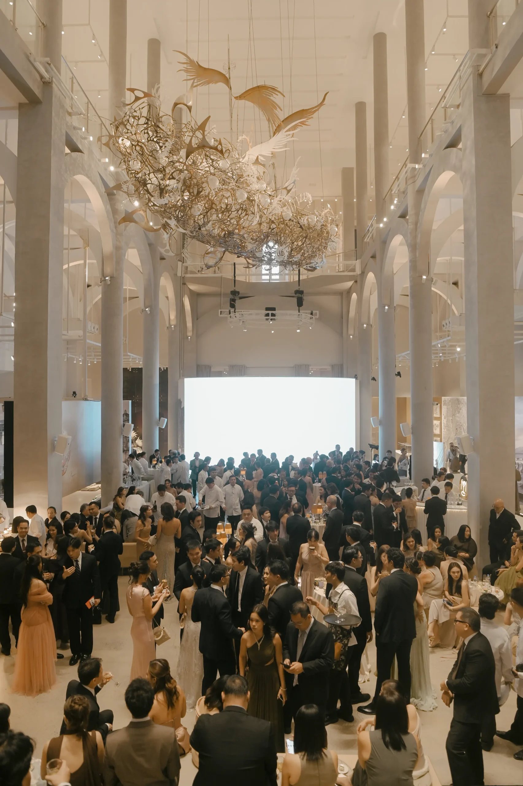 After the church ceremony, guests had cocktails at Centro de Turismo