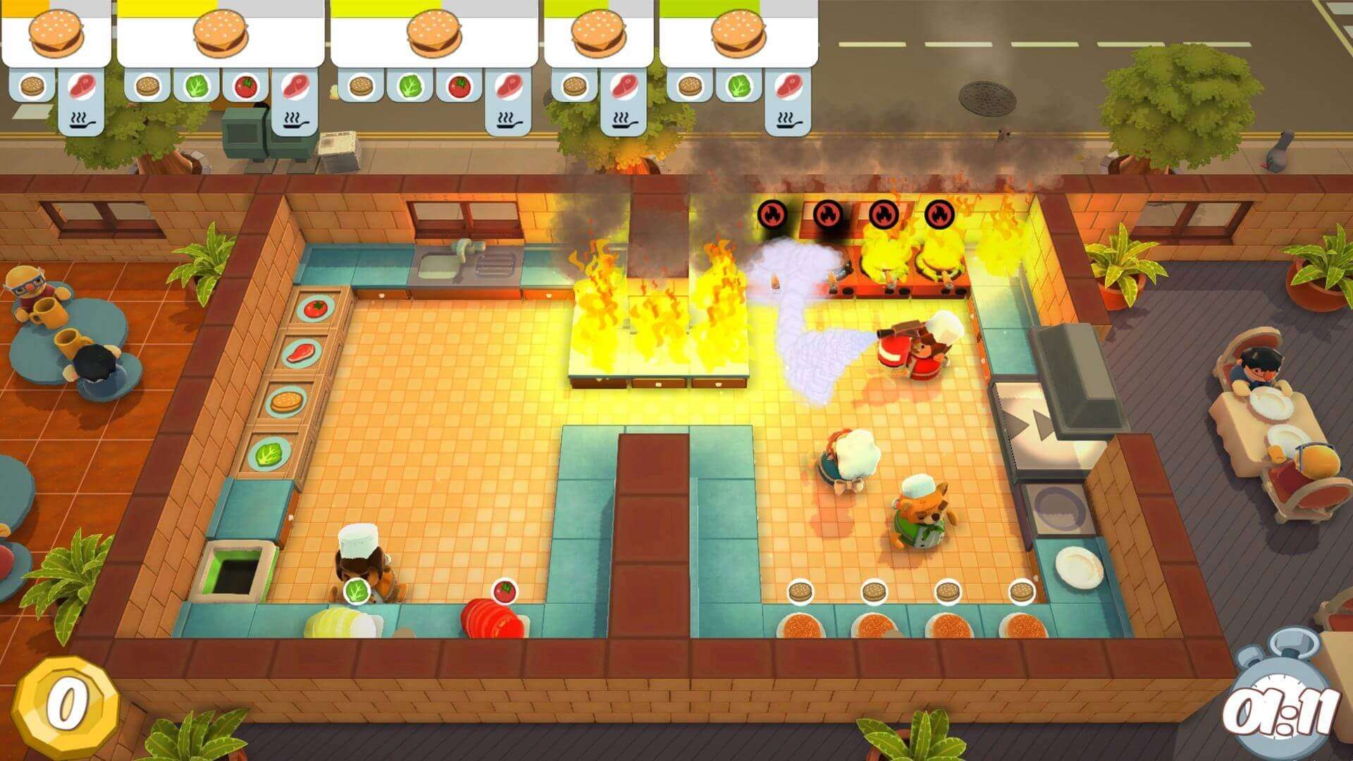 Overcooked game