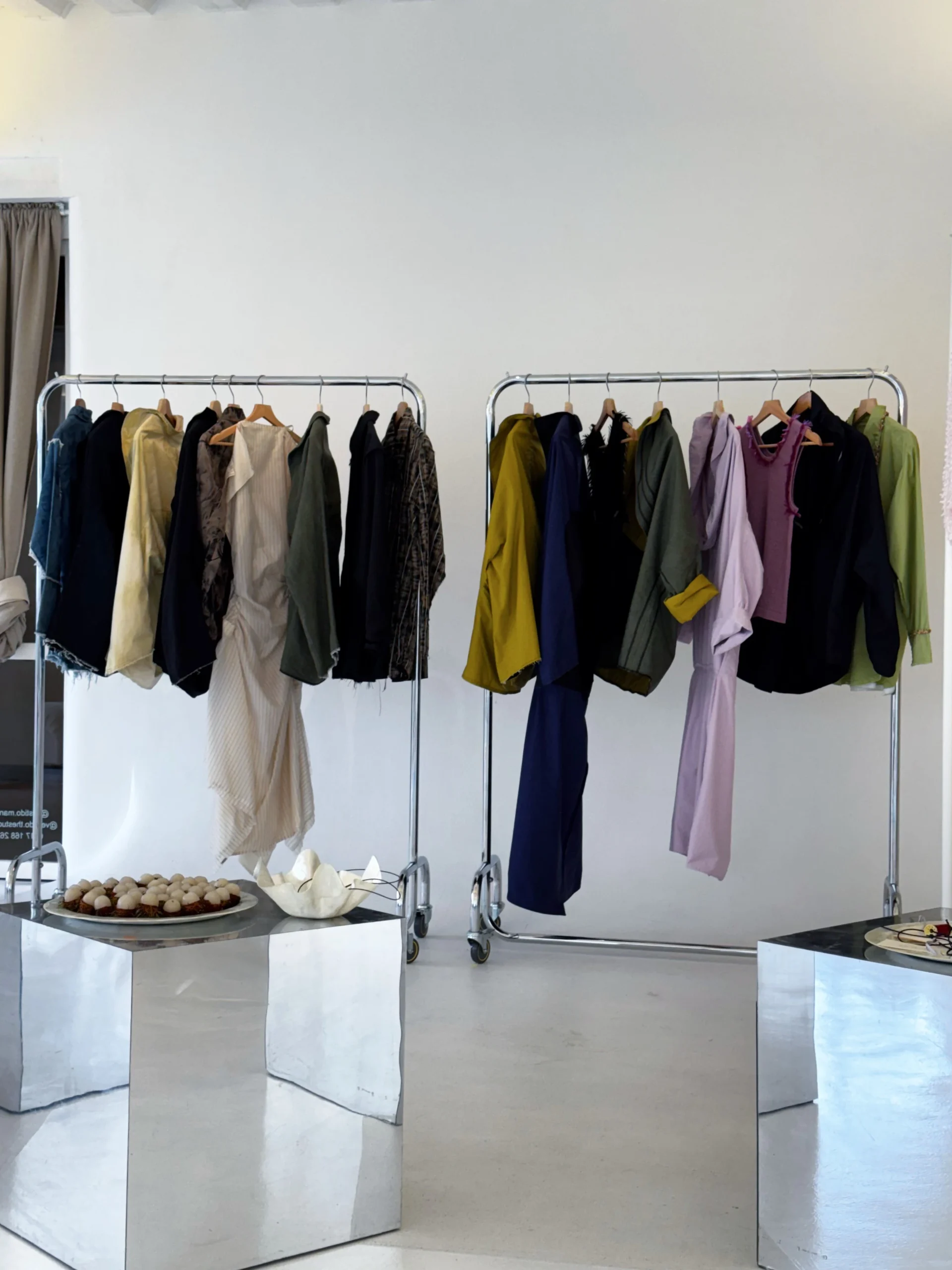 Novèl pieces on display at “Non-Essentials”