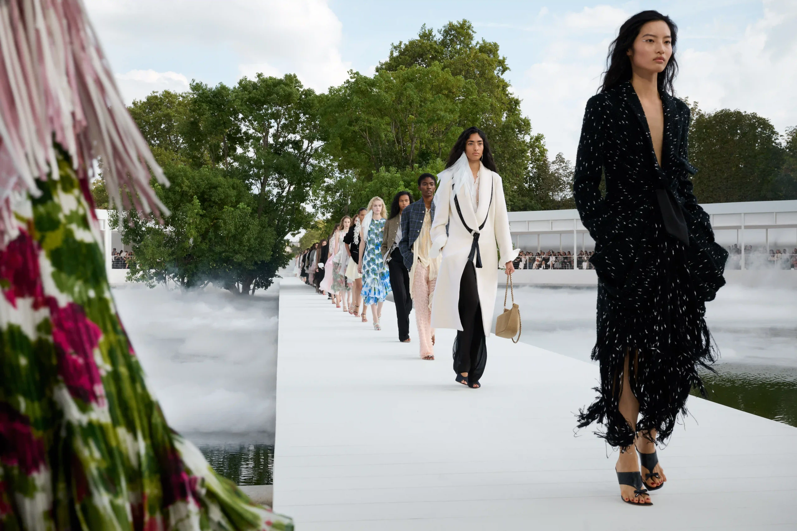 Dior Spring/Summer 2027 ready-to-wear show finale walk