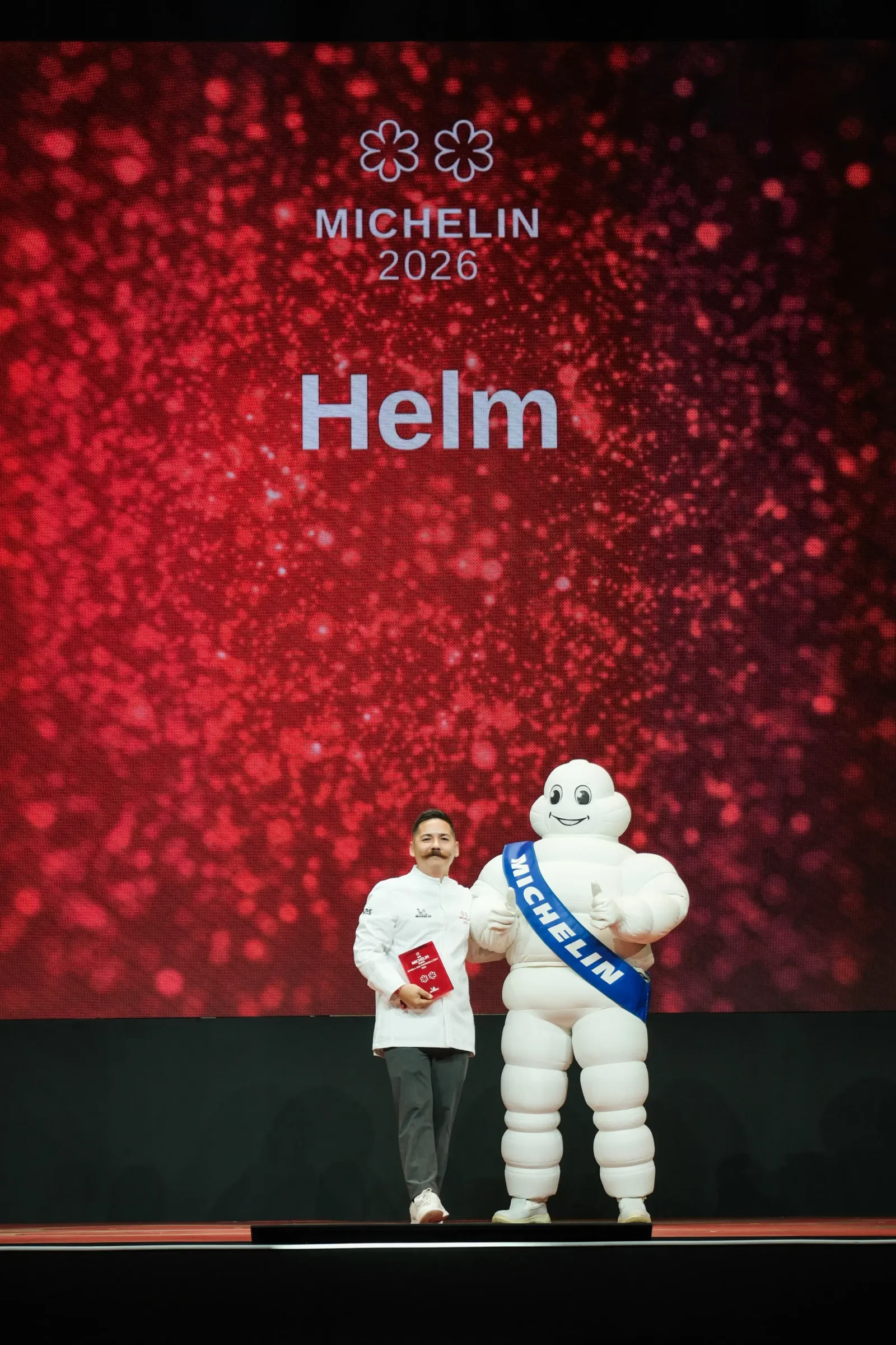 Helm by Josh Boutwood was the only resturant to earn two Michelin stars in last year's ceremony Michelin Guide Manila and Environs & Cebu 2027