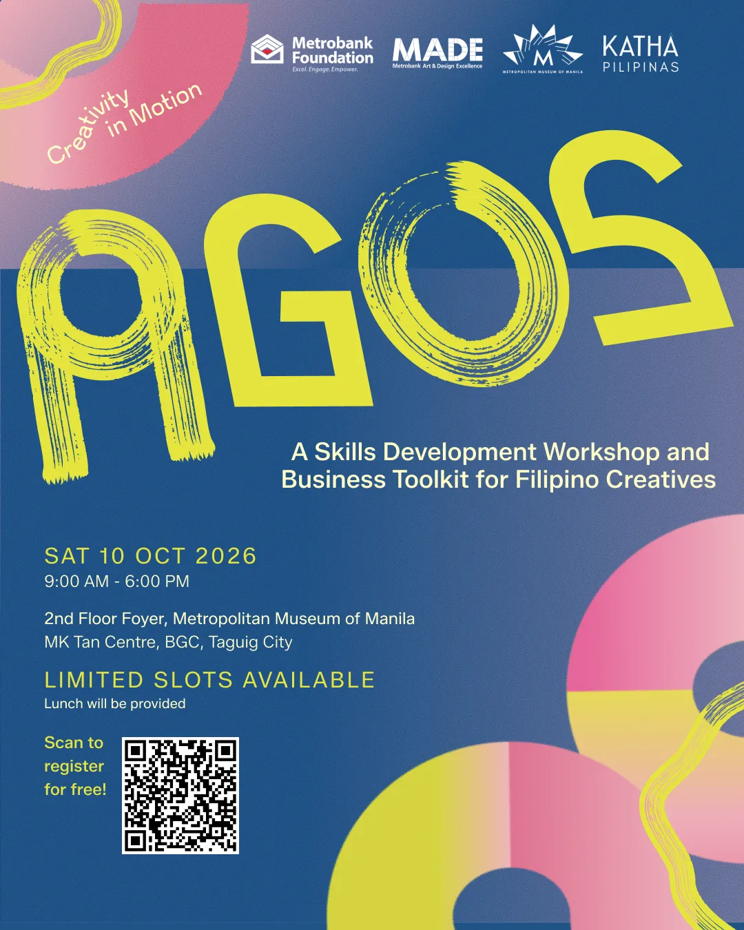 Kathâ Pilipinas MADE Agos workshop The M